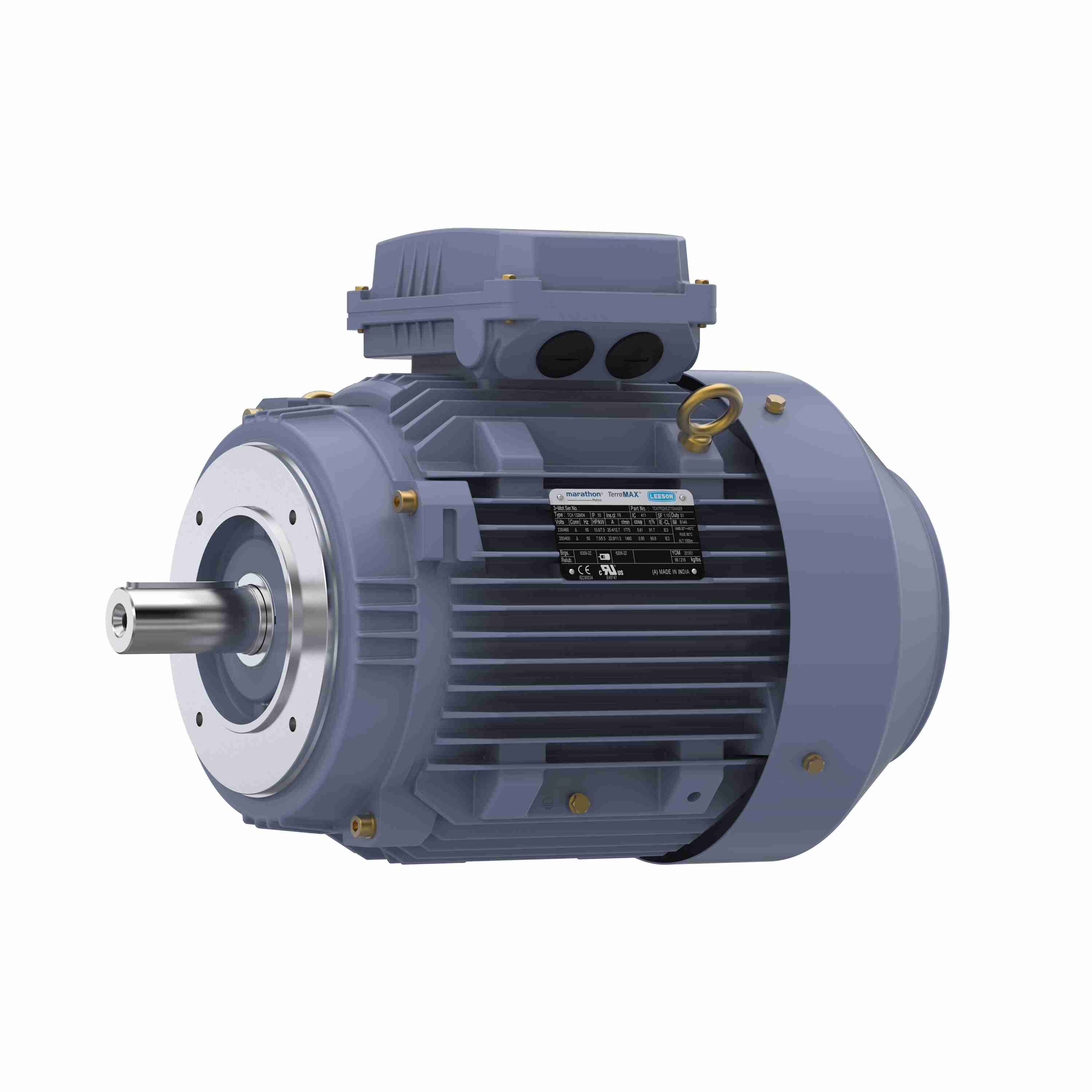 Marathon Electric 7.5KW-10HP,3600,TEFC,132S,3/60/230/460