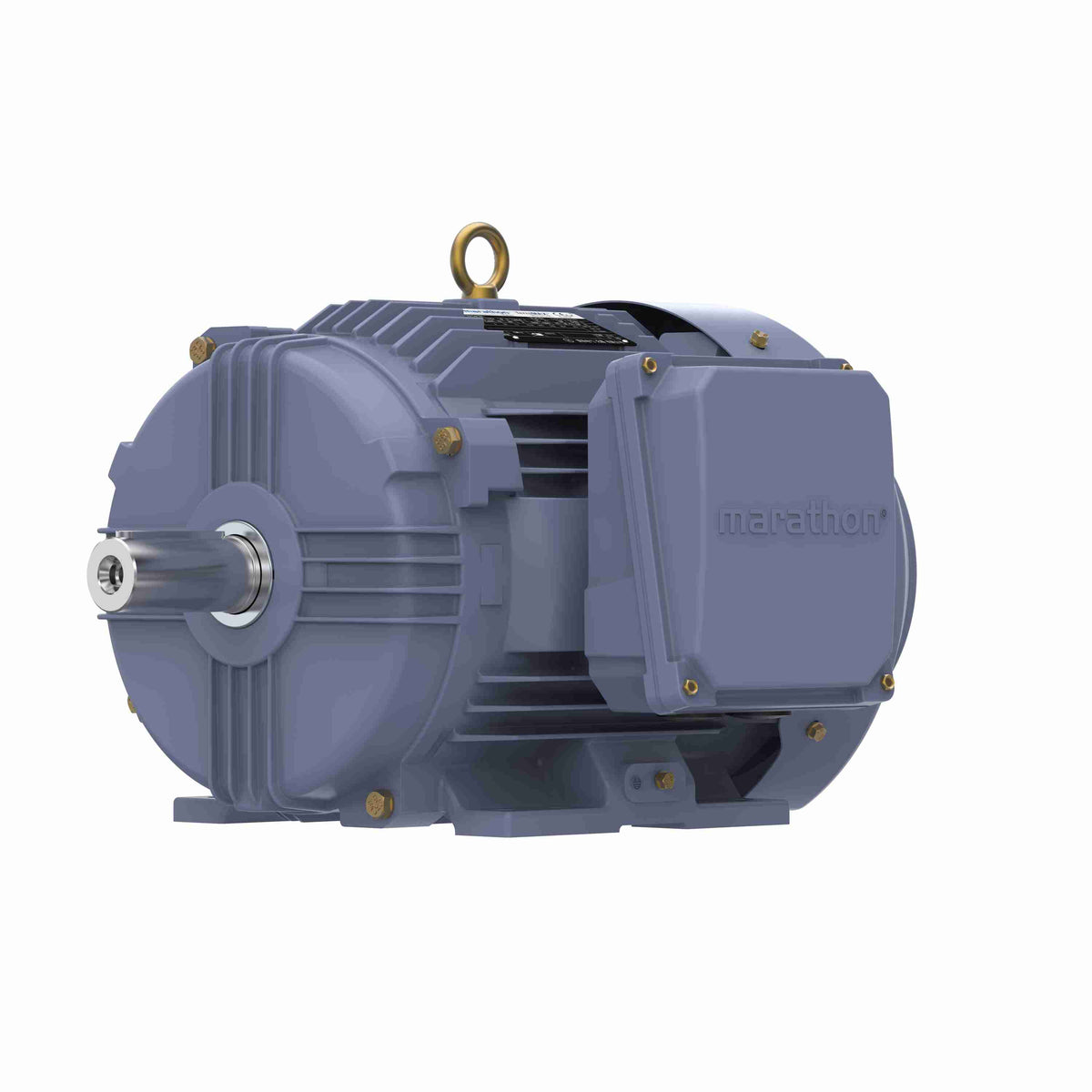 Marathon Electric Cast Iron Motor, 10 HP, 3 Ph, 50 Hz, 380 V, 3000 RPM, 132S Frame, TEFC