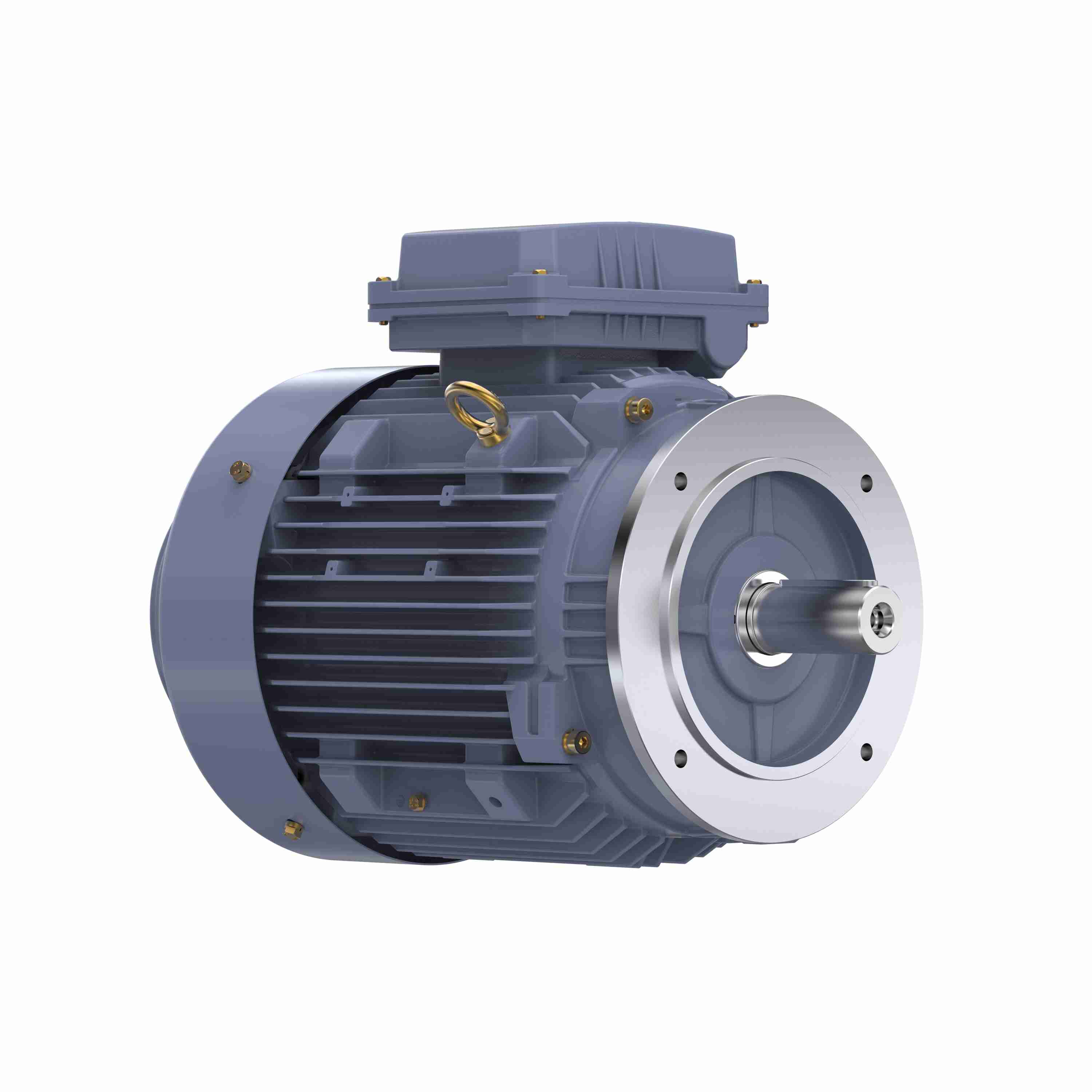 Marathon Electric Cast Iron Motor, 10 HP, 3 Ph, 50 Hz, 380 V, 1500 RPM, 132M Frame, TEFC