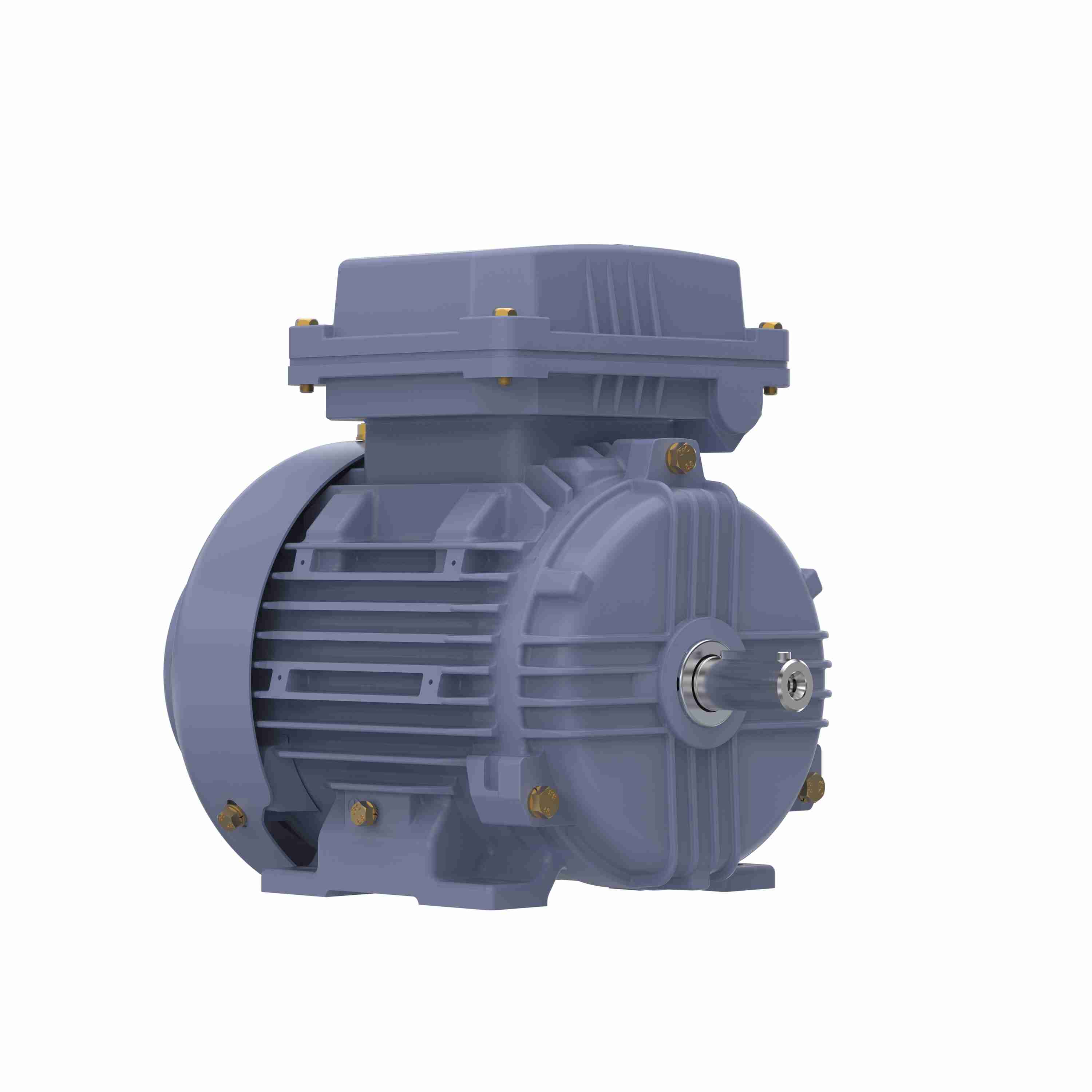 Marathon Electric Cast Iron Motor, 1 HP, 3 Ph, 50 Hz, 380 V, 1500 RPM, 80M Frame, TEFC