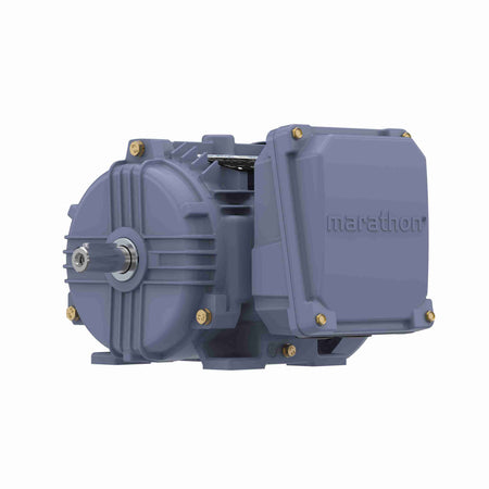 Marathon Electric Cast Iron Motor, 1.50 HP, 3 Ph, 50 Hz, 380 V, 3000 RPM, 80M Frame, TEFC