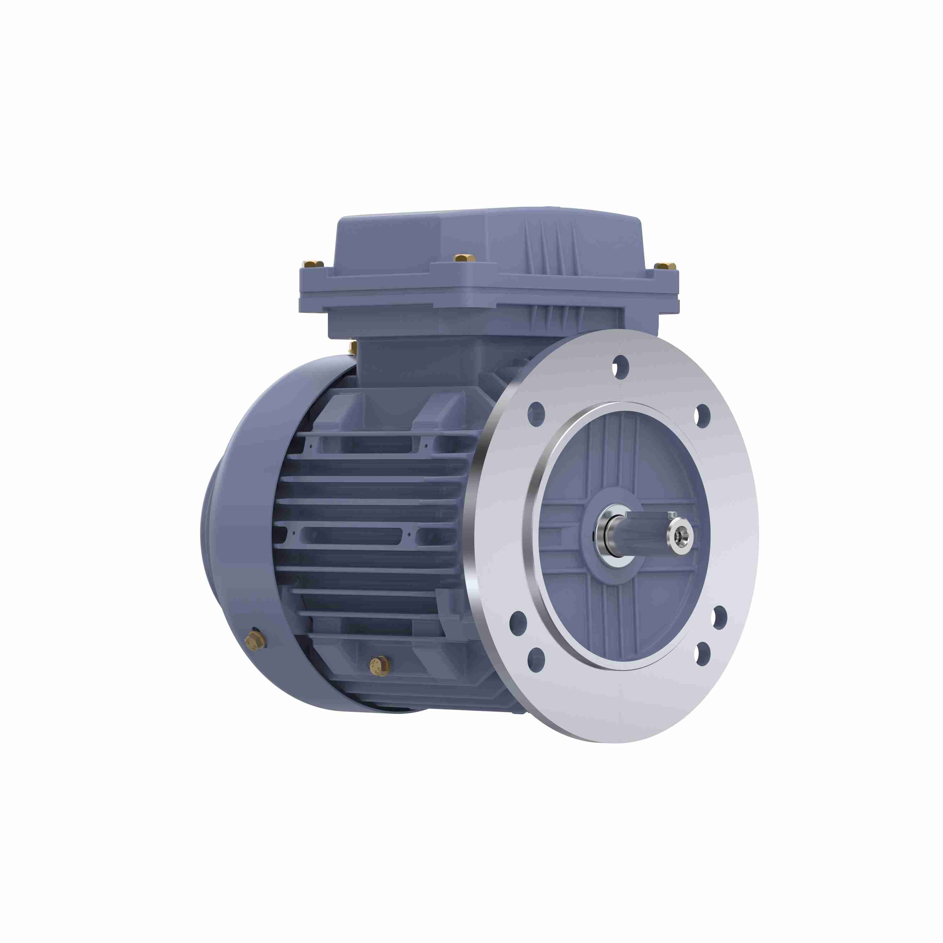 Marathon Electric Cast Iron Motor, 1 HP, 3 Ph, 50 Hz, 380 V, 1500 RPM, 80M Frame, TEFC