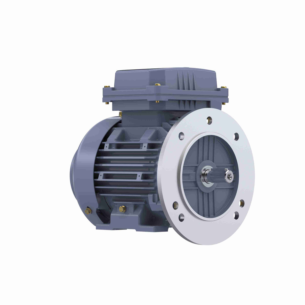 Marathon Electric Cast Iron Motor, 1 HP, 3 Ph, 50 Hz, 380 V, 1500 RPM, 80M Frame, TEFC