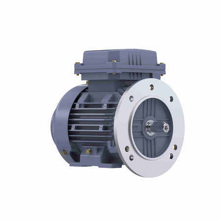 Marathon Electric Cast Iron Motor, 1 HP, 3 Ph, 50 Hz, 380 V, 1500 RPM, 80M Frame, TEFC