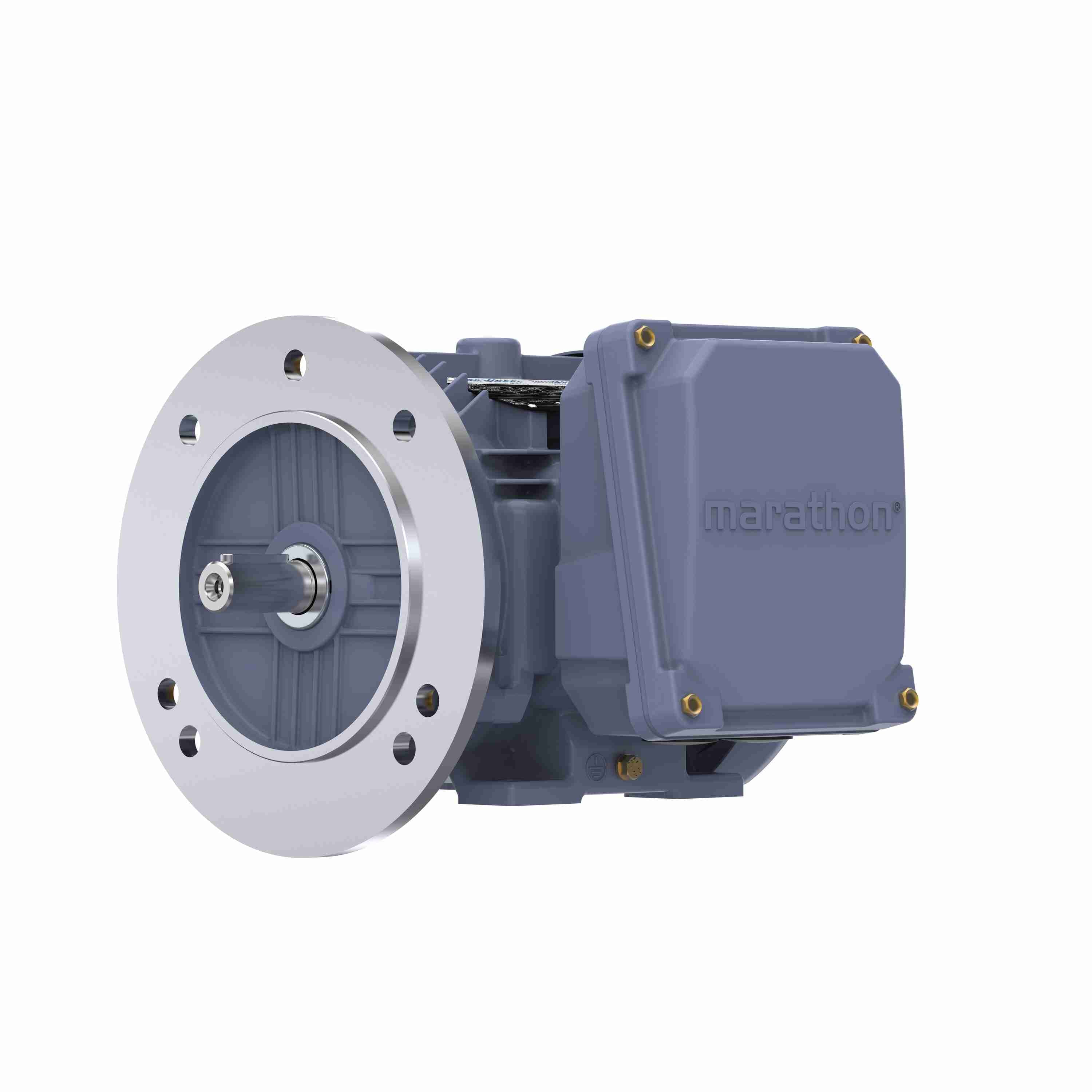 Marathon Electric Cast Iron Motor, 1 HP, 3 Ph, 50 Hz, 380 V, 3000 RPM, 80M Frame, TEFC