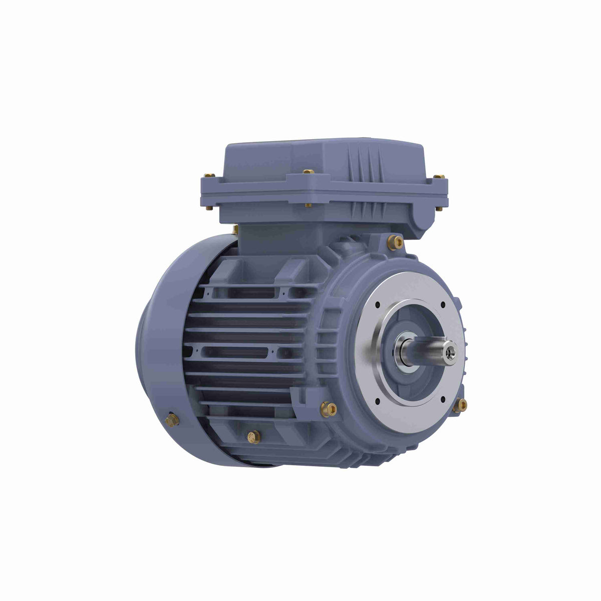 Marathon Electric Cast Iron Motor, 1 HP, 3 Ph, 50 Hz, 380 V, 1500 RPM, 80M Frame, TEFC