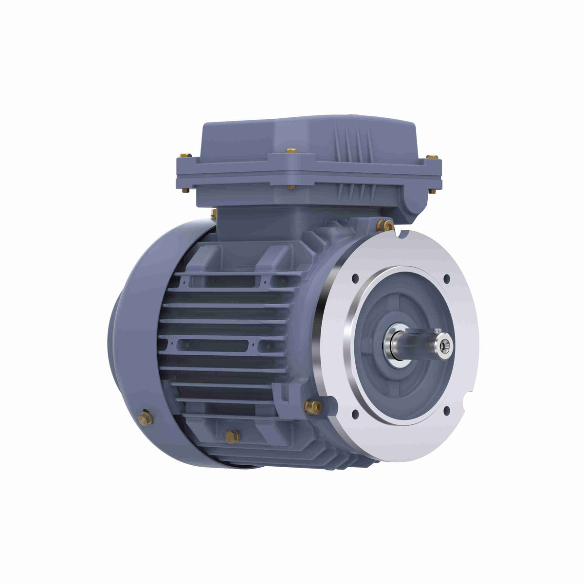 Marathon Electric Cast Iron Motor, 1 HP, 3 Ph, 50 Hz, 380 V, 1500 RPM, 80M Frame, TEFC