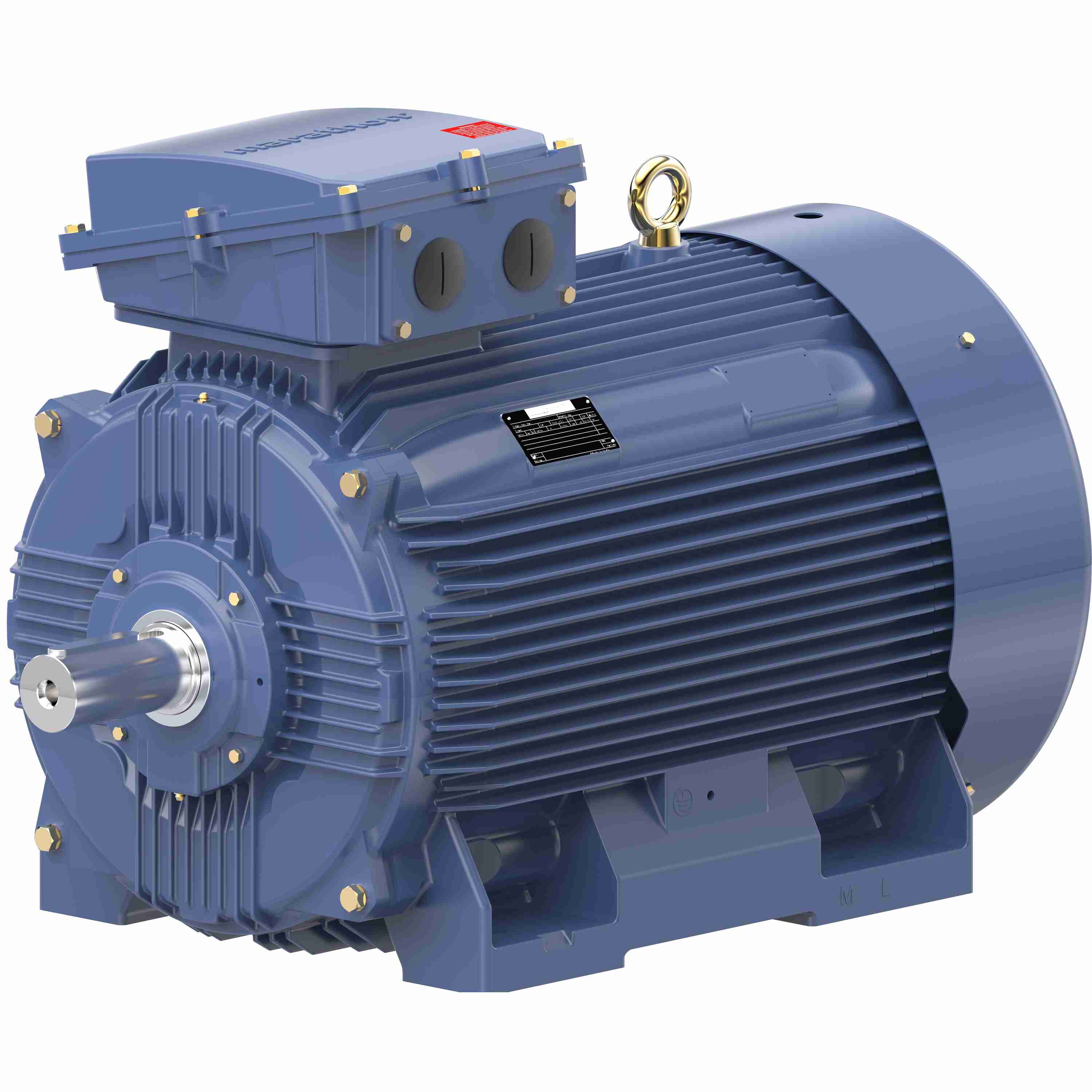 Marathon Electric Increased Safety Motors Ex eb, Totally Enclosed Fan Cooled, 100 HP, 3 Ph, 50 Hz, 400 V, 743 RPM, 315M Frame
