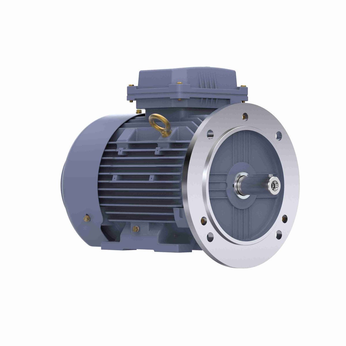 Marathon Electric Cast Iron Motor, 4 HP, 3 Ph, 50 Hz, 400 V, 1500 RPM, 100L Frame, TEFC