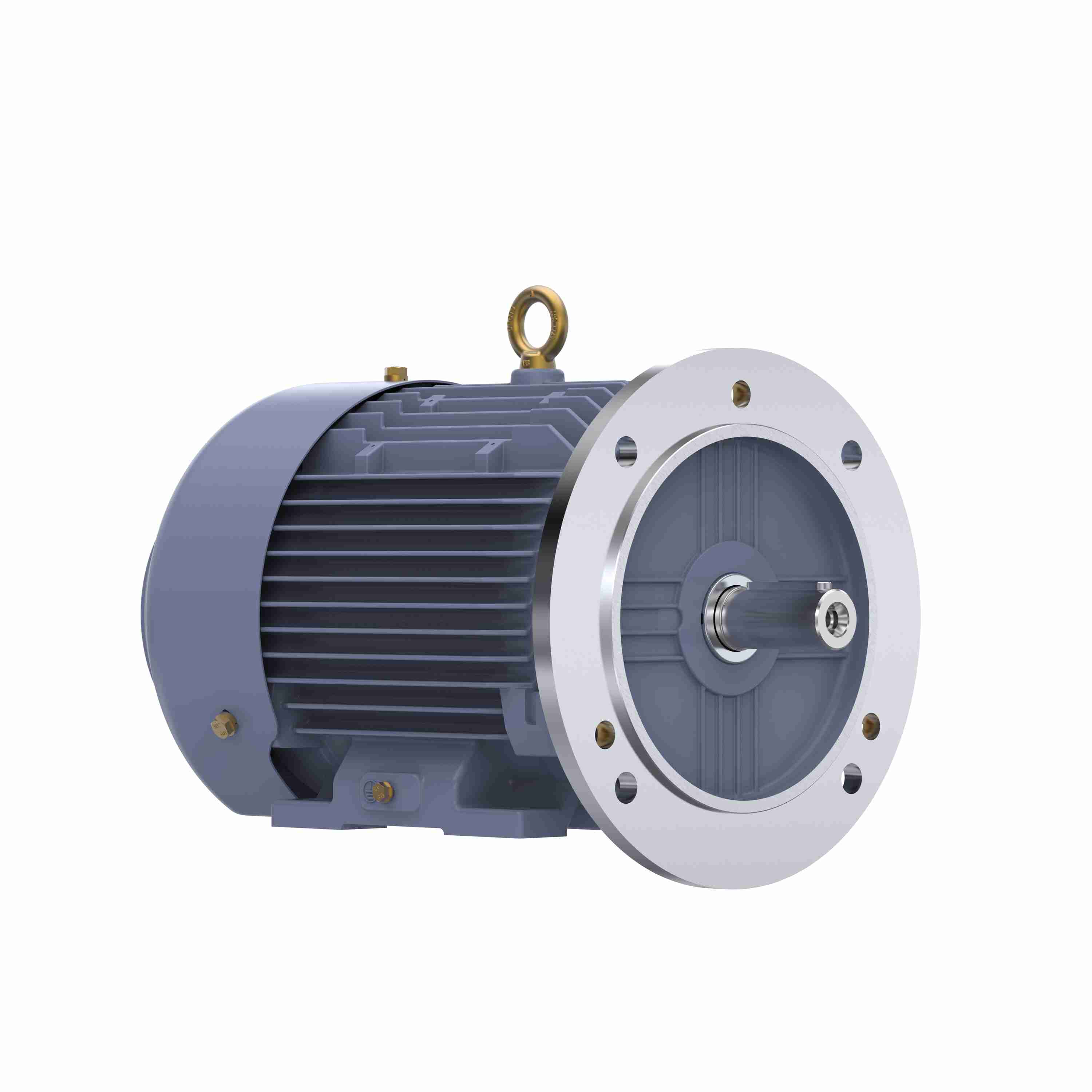 Marathon Electric Cast Iron Motor, 3 HP, 3 Ph, 50 Hz, 400 V, 1500 RPM, 100L Frame, TEFC