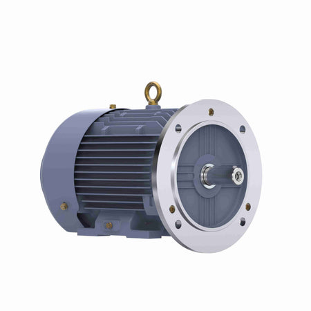 Marathon Electric Cast Iron Motor, 3 HP, 3 Ph, 50 Hz, 400 V, 1500 RPM, 100L Frame, TEFC