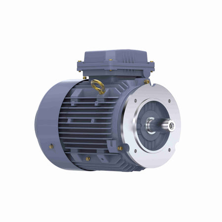 Marathon Electric Cast Iron Motor, 3 HP, 3 Ph, 50 Hz, 400 V, 1500 RPM, 100L Frame, TEFC