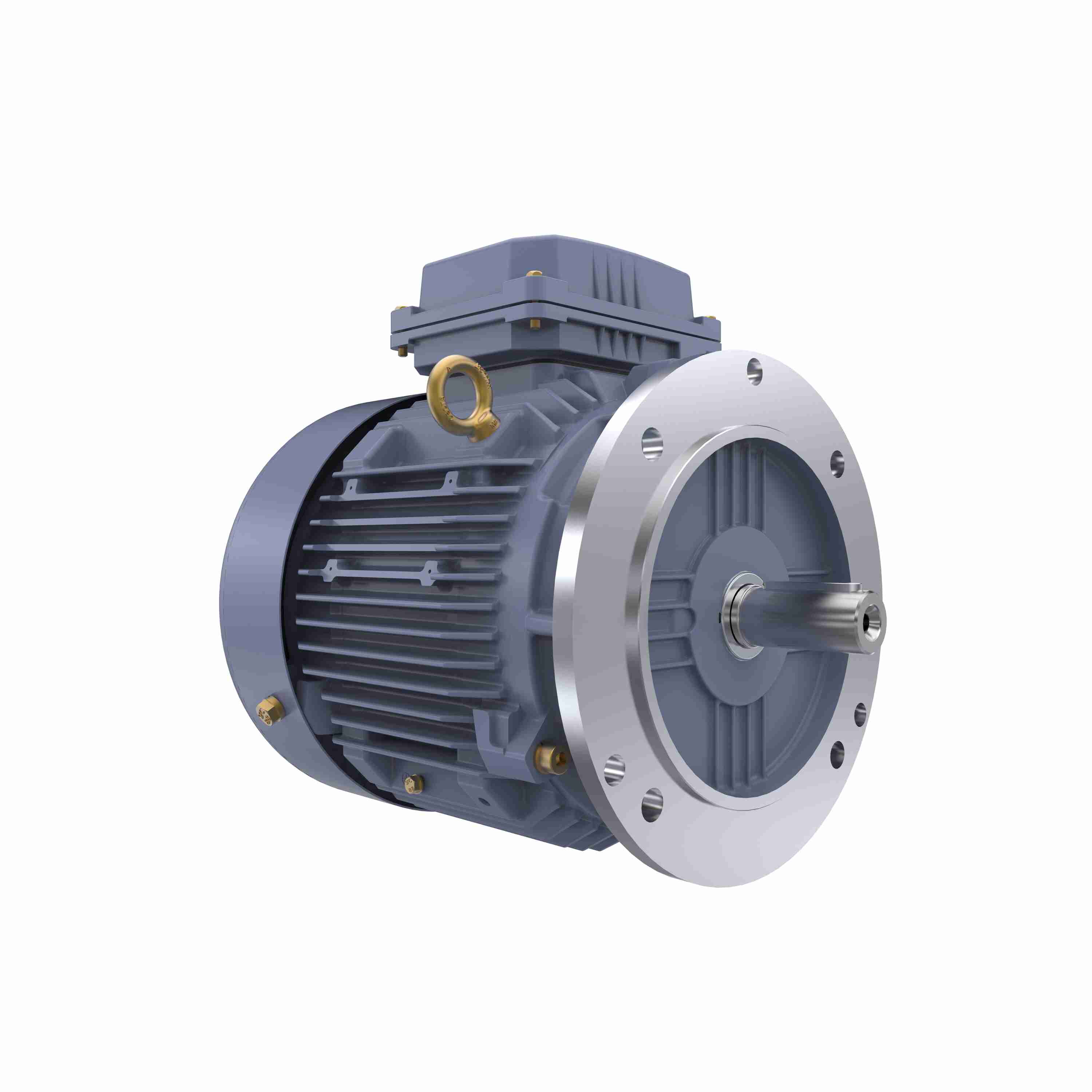Marathon Electric Cast Iron Motor, 5.50 HP, 3 Ph, 50 Hz, 400 V, 3000 RPM, 112M Frame, TEFC