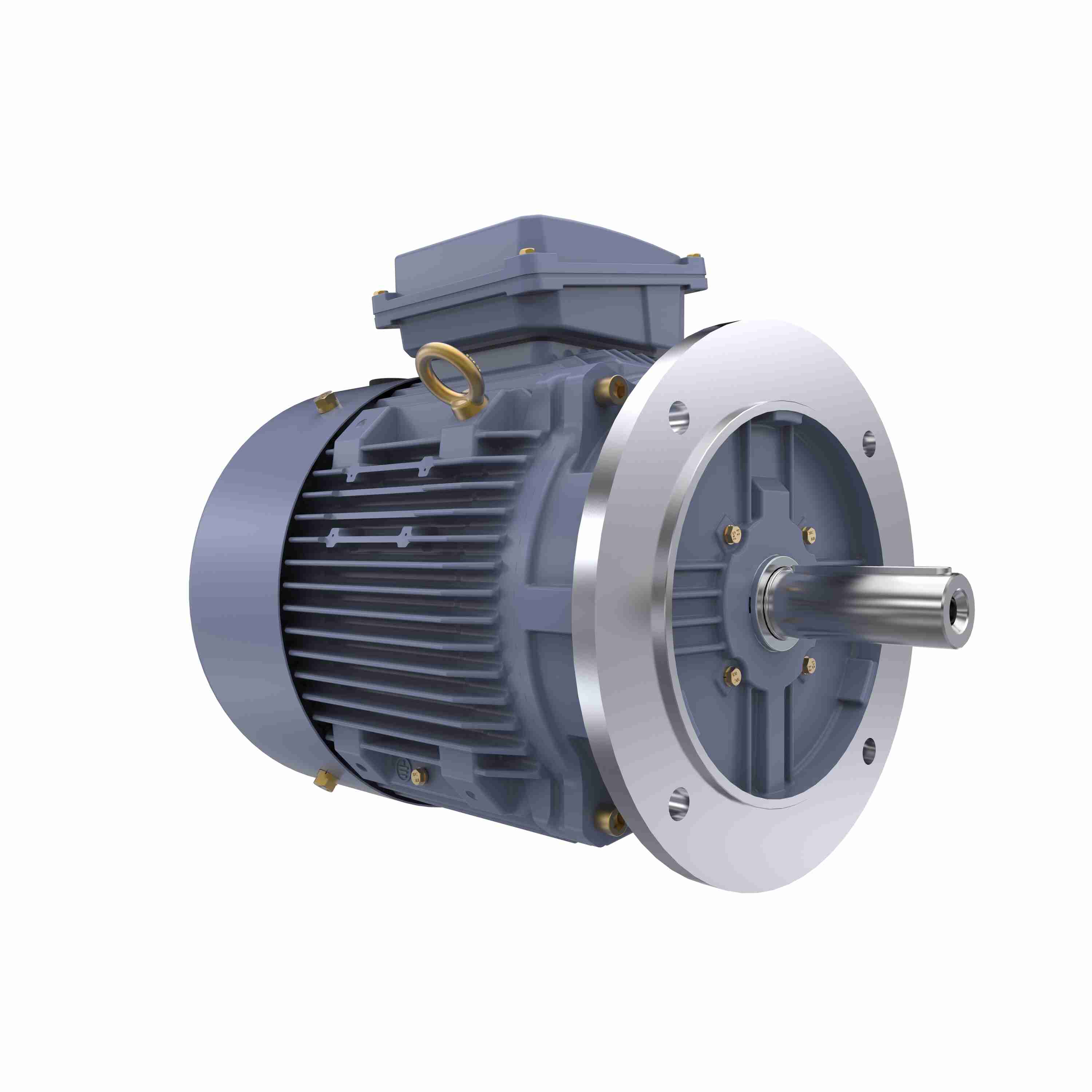Marathon Electric Cast Iron Motor, 7.50 HP, 3 Ph, 50 Hz, 400 V, 750 RPM, 160M Frame, TEFC
