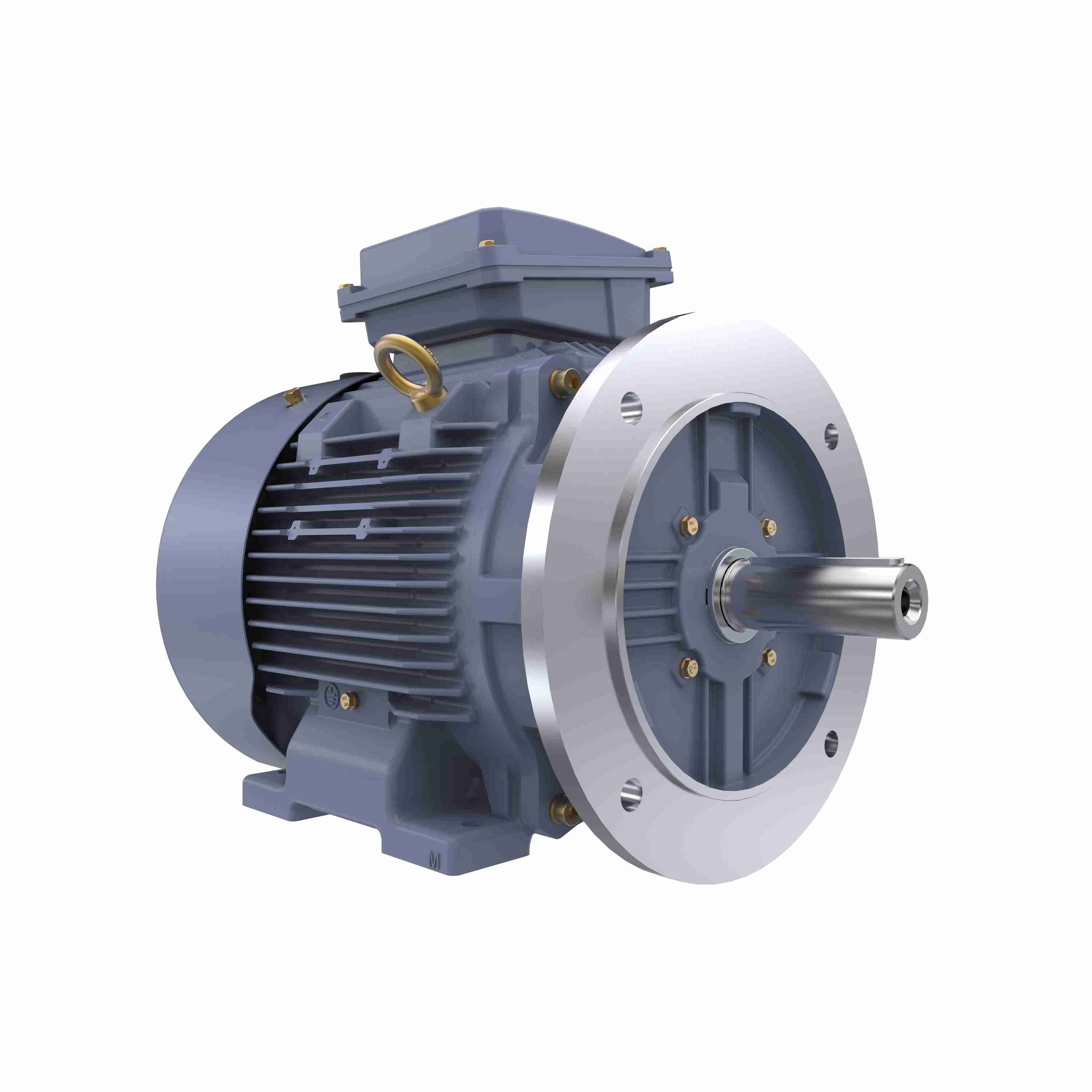 Marathon Electric Cast Iron Motor, 15 HP, 3 Ph, 50 Hz, 400 V, 1500 RPM, 160M Frame, TEFC