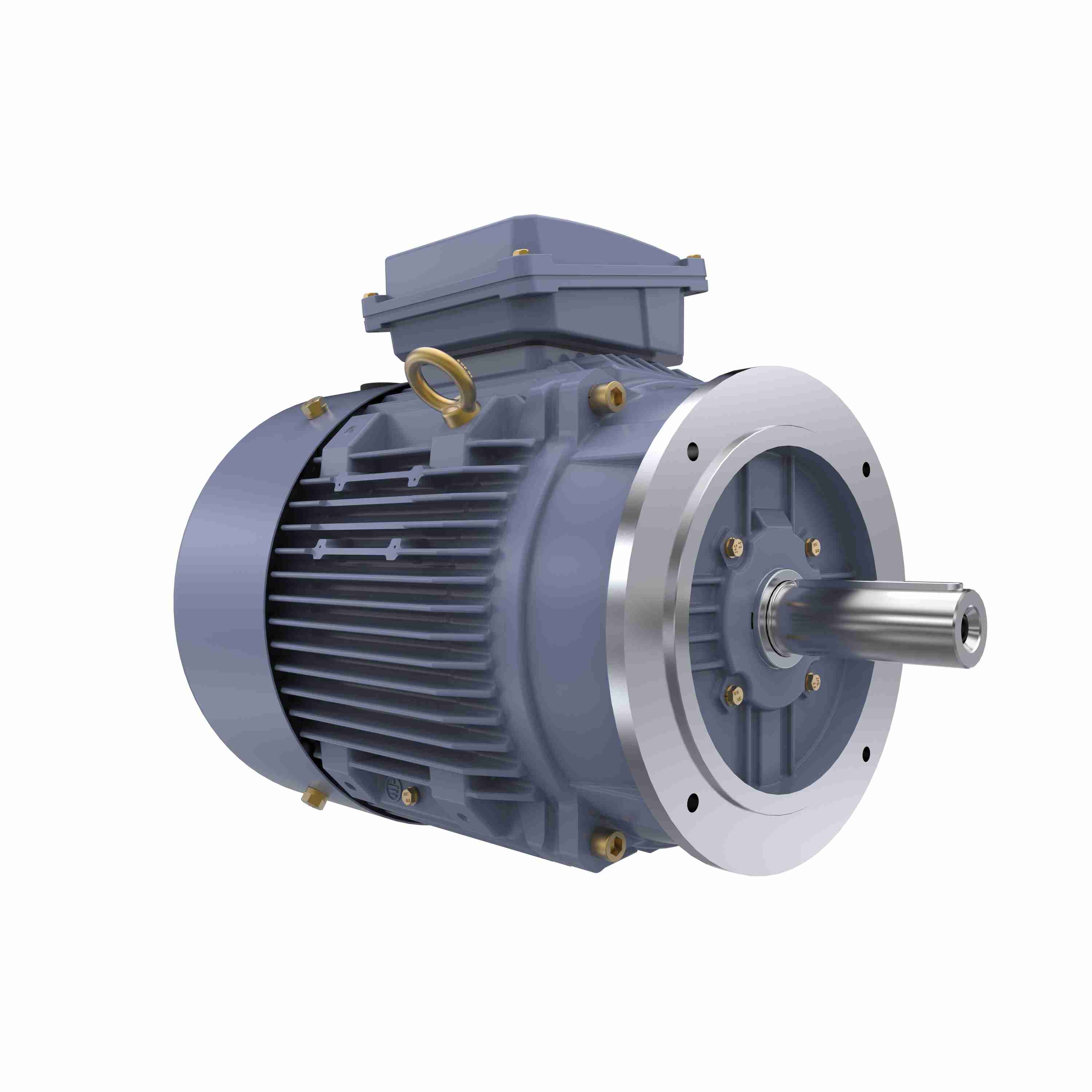 Marathon Electric Cast Iron Motor, 10 HP, 3 Ph, 50 Hz, 400 V, 1000 RPM, 160M Frame, TEFC