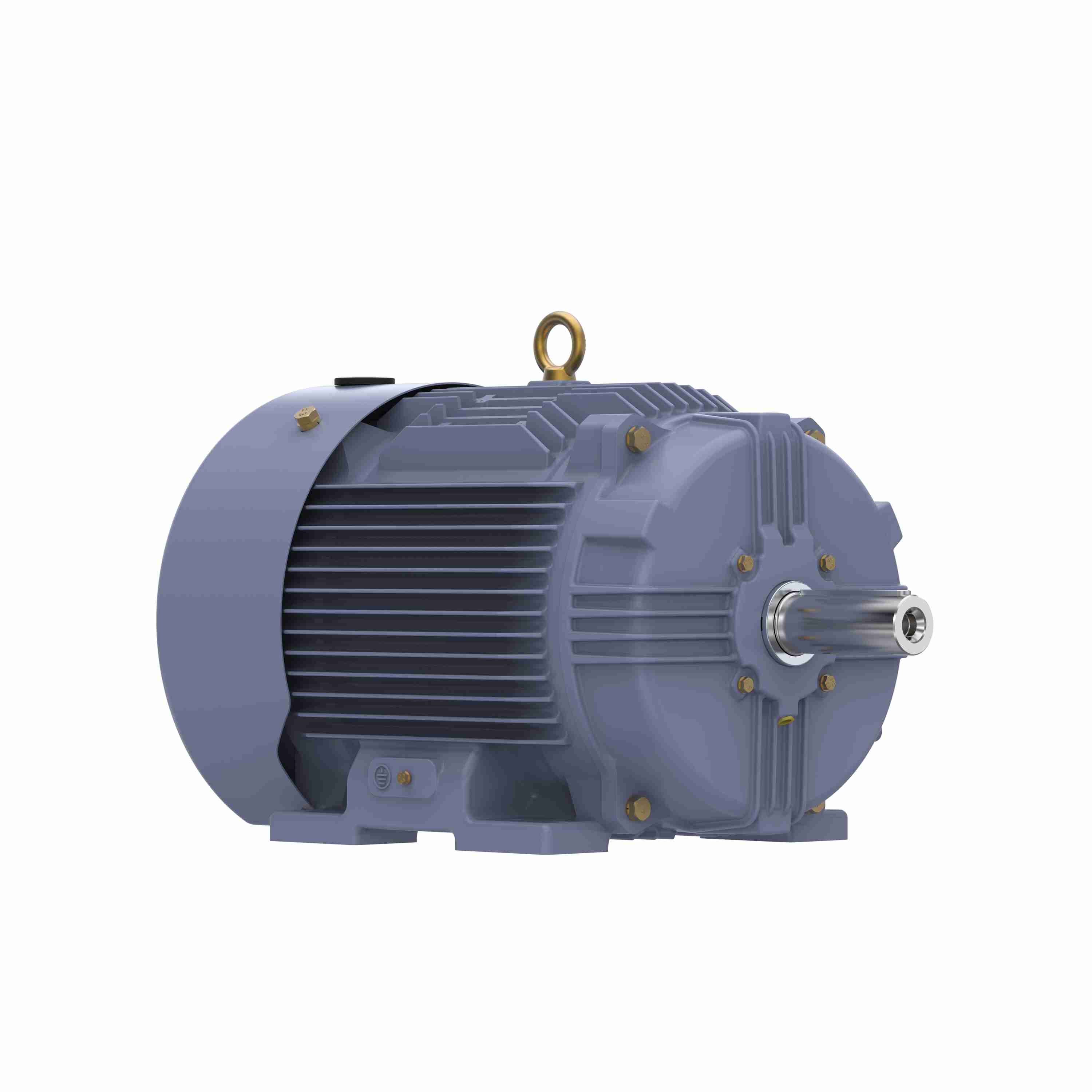 Marathon Electric Cast Iron Motor, 15 HP, 3 Ph, 50 Hz, 400 V, 1000 RPM, 160L Frame, TEFC