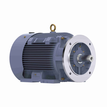 Marathon Electric Cast Iron Motor, 15 HP, 3 Ph, 50 Hz, 400 V, 750 RPM, 180L Frame, TEFC