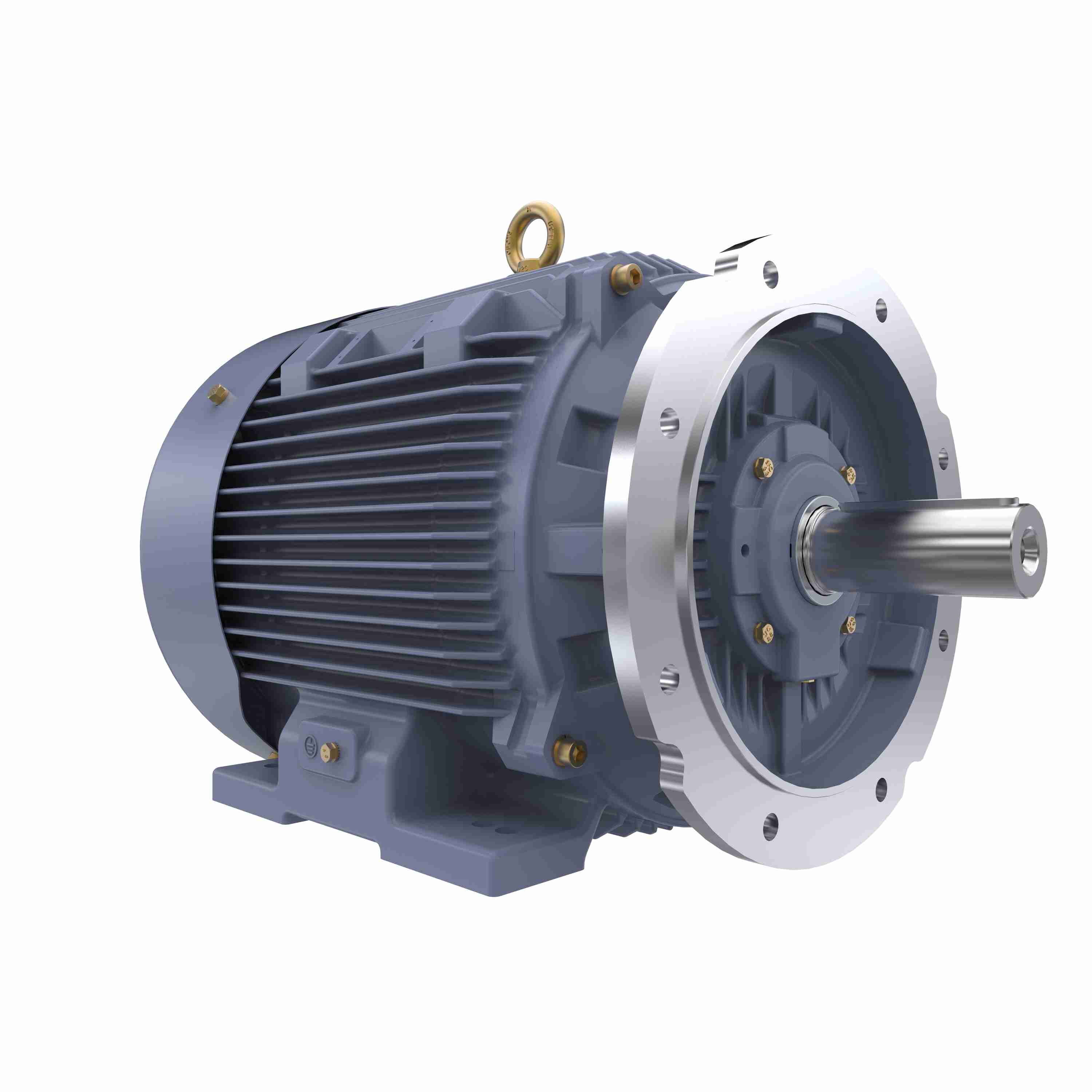 Marathon Electric Cast Iron Motor, 25 HP, 3 Ph, 50 Hz, 400 V, 750 RPM, 225S Frame, TEFC