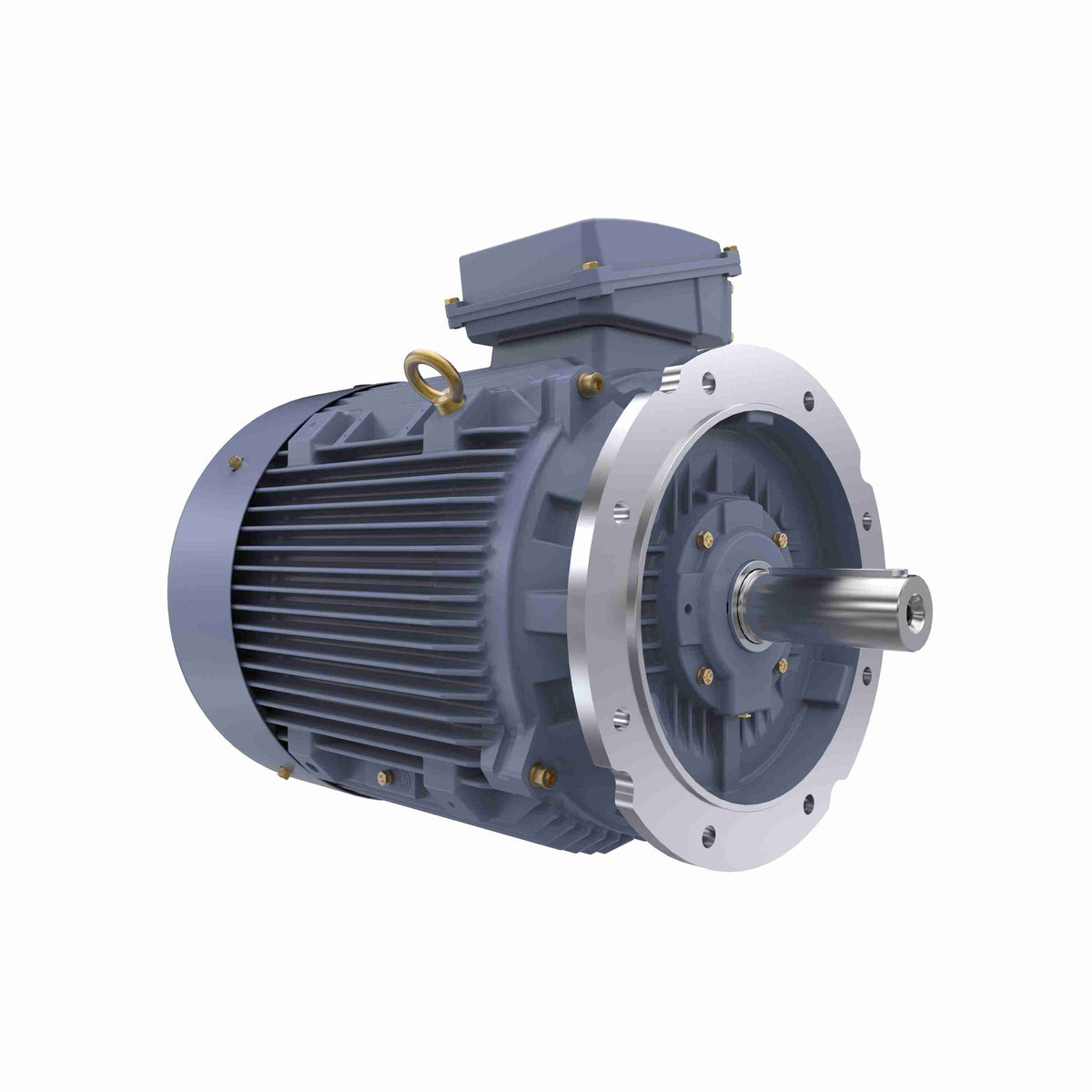 Marathon Electric Cast Iron Motor, 60 HP, 3 Ph, 50 Hz, 400 V, 1500 RPM, 225M Frame, TEFC
