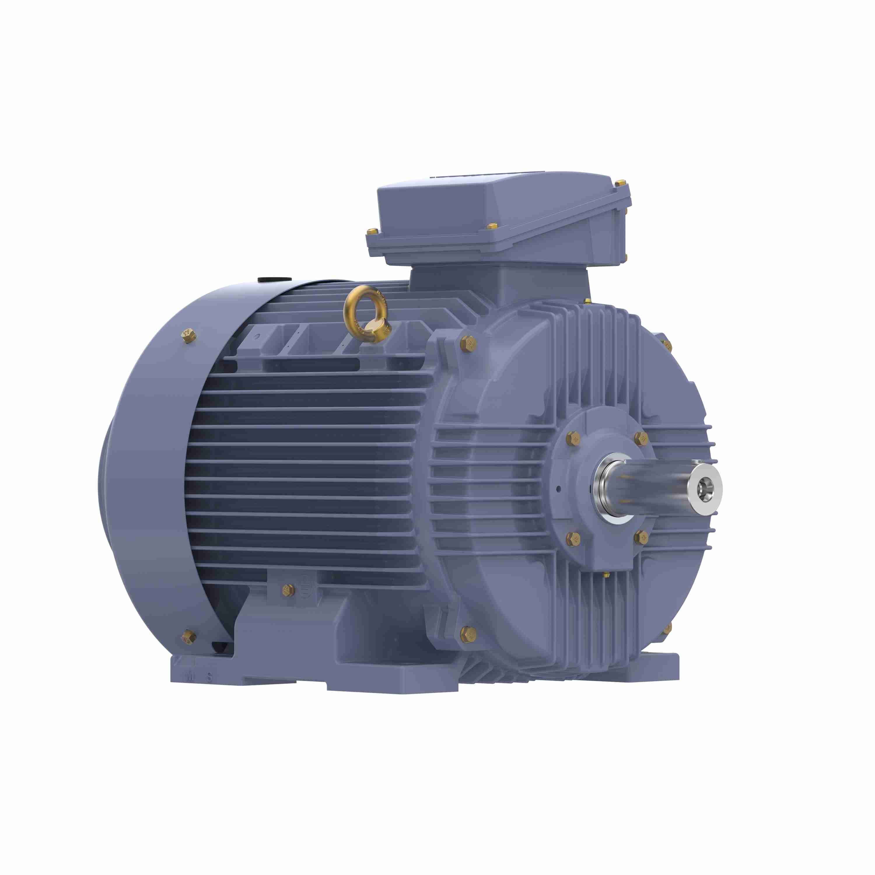 Marathon Electric Cast Iron Motor, 40 HP, 3 Ph, 50 Hz, 400 V, 750 RPM, 250M Frame, TEFC