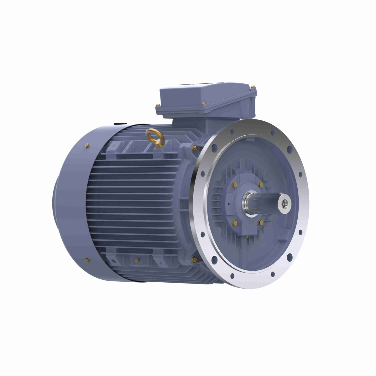 Marathon Electric Cast Iron Motor, 75 HP, 3 Ph, 50 Hz, 400 V, 1500 RPM, 250M Frame, TEFC