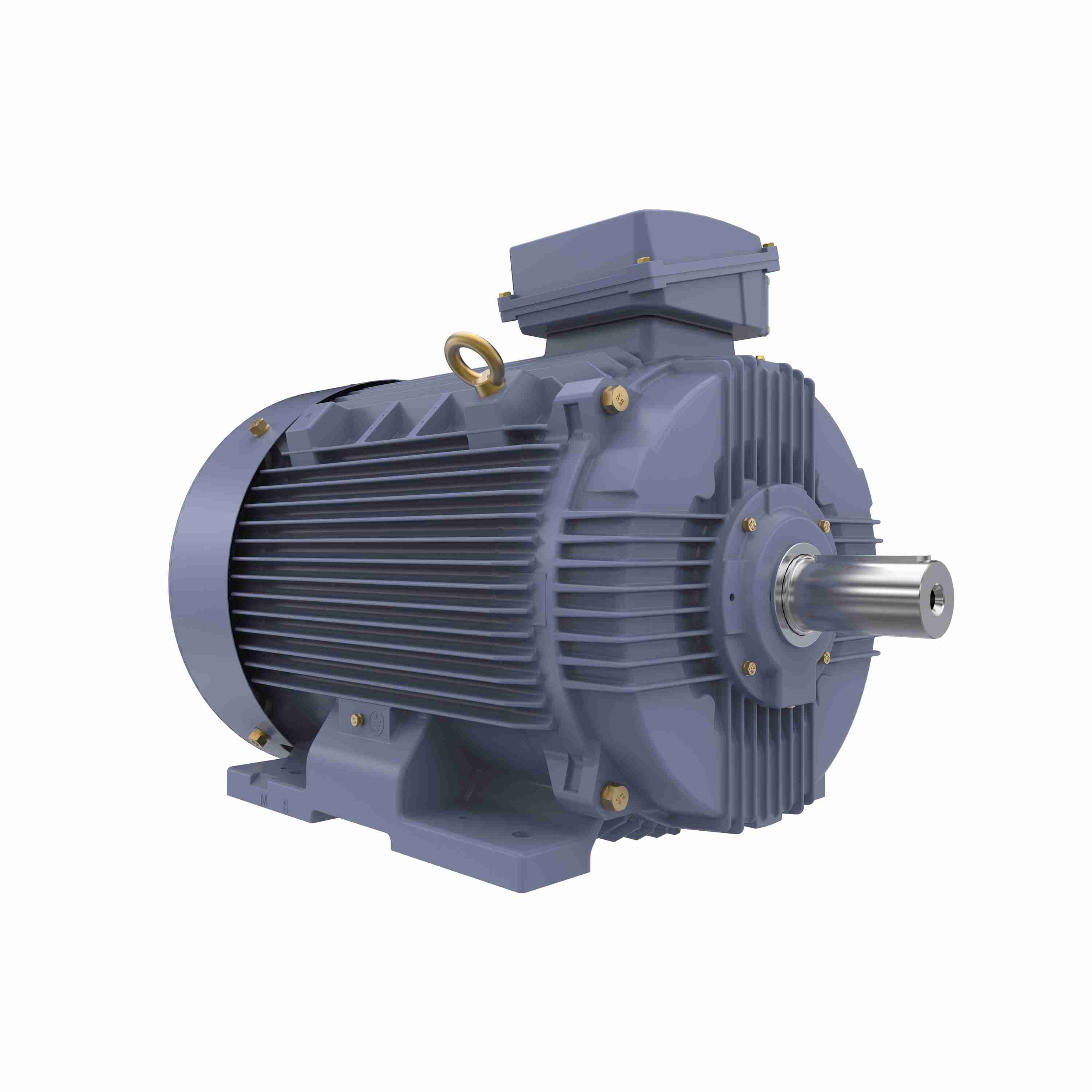 Marathon Electric Cast Iron Motor, 60 HP, 3 Ph, 50 Hz, 400 V, 750 RPM, 280M Frame, TEFC