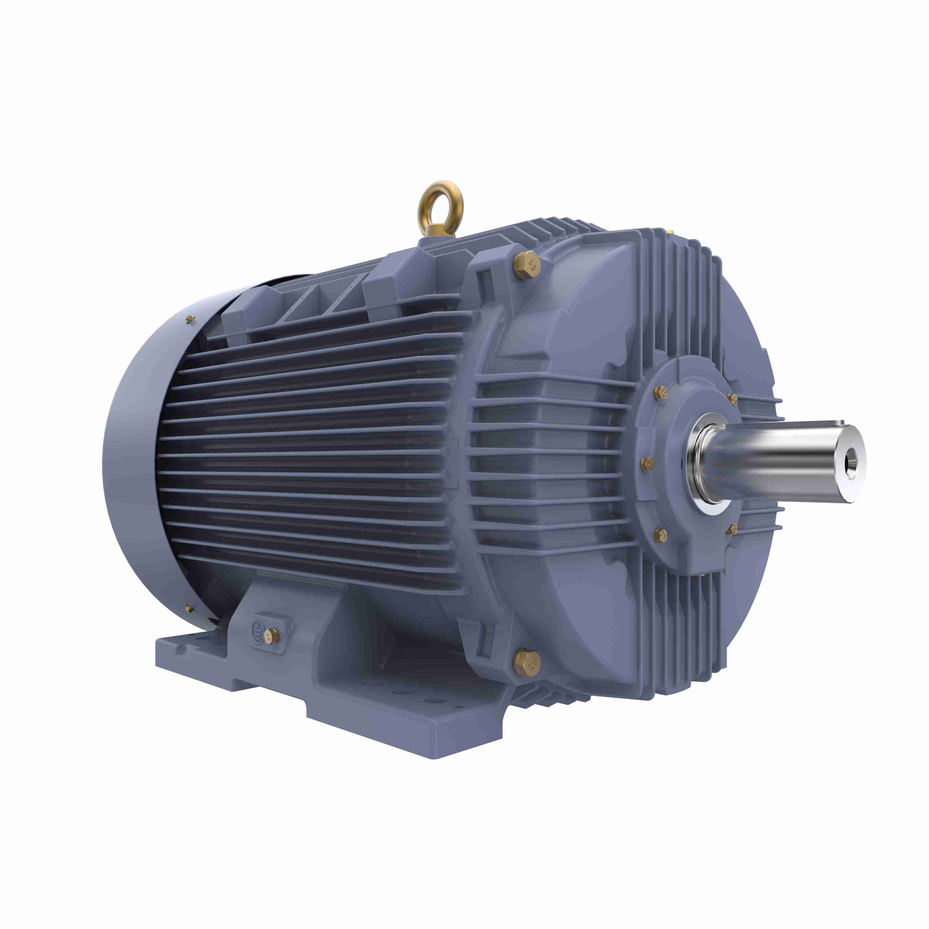 Marathon Electric Cast Iron Motor, 75 HP, 3 Ph, 50 Hz, 400 V, 1000 RPM, 280M Frame, TEFC