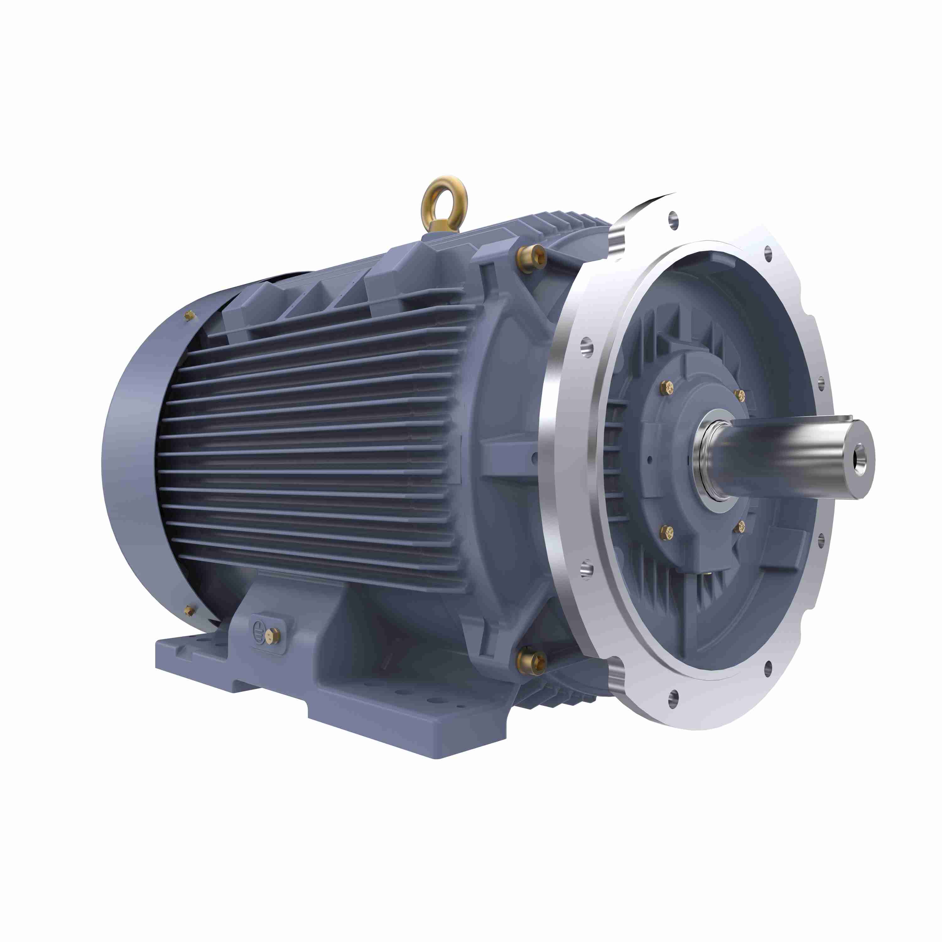 Marathon Electric Cast Iron Motor, 60 HP, 3 Ph, 50 Hz, 400 V, 750 RPM, 280M Frame, TEFC
