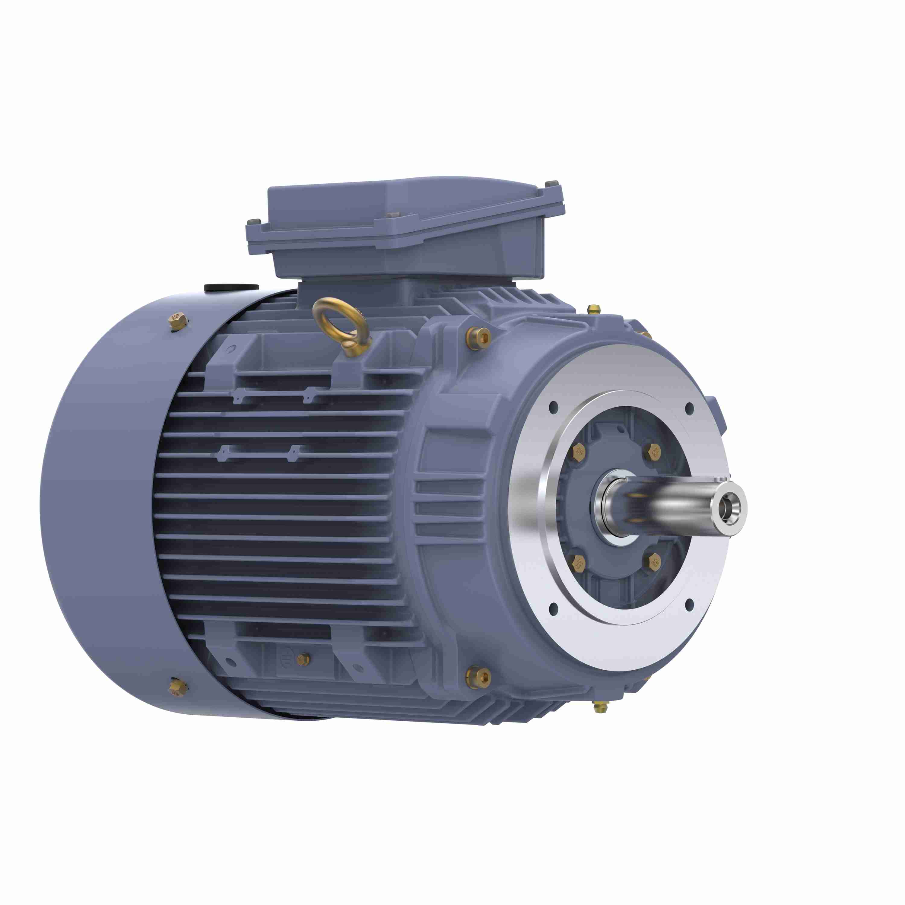 Marathon Electric Cast Iron Motor, 10 HP, 3 Ph, 50 Hz, 400 V, 750 RPM, 160L Frame, TEFC