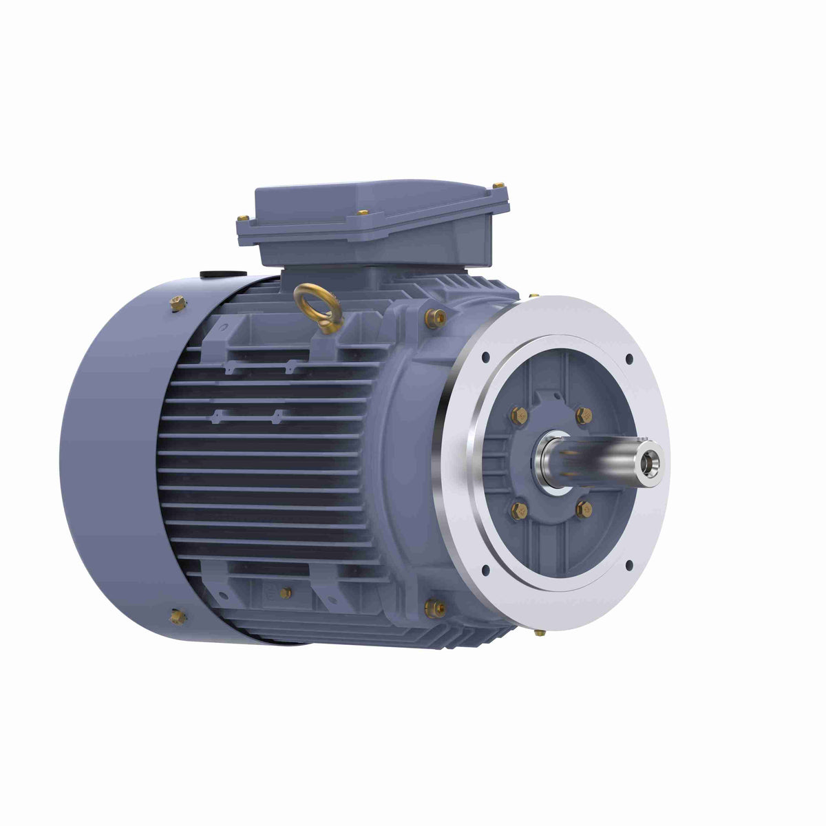 Marathon Electric Cast Iron Motor, 10 HP, 3 Ph, 50 Hz, 400 V, 750 RPM, 160L Frame, TEFC