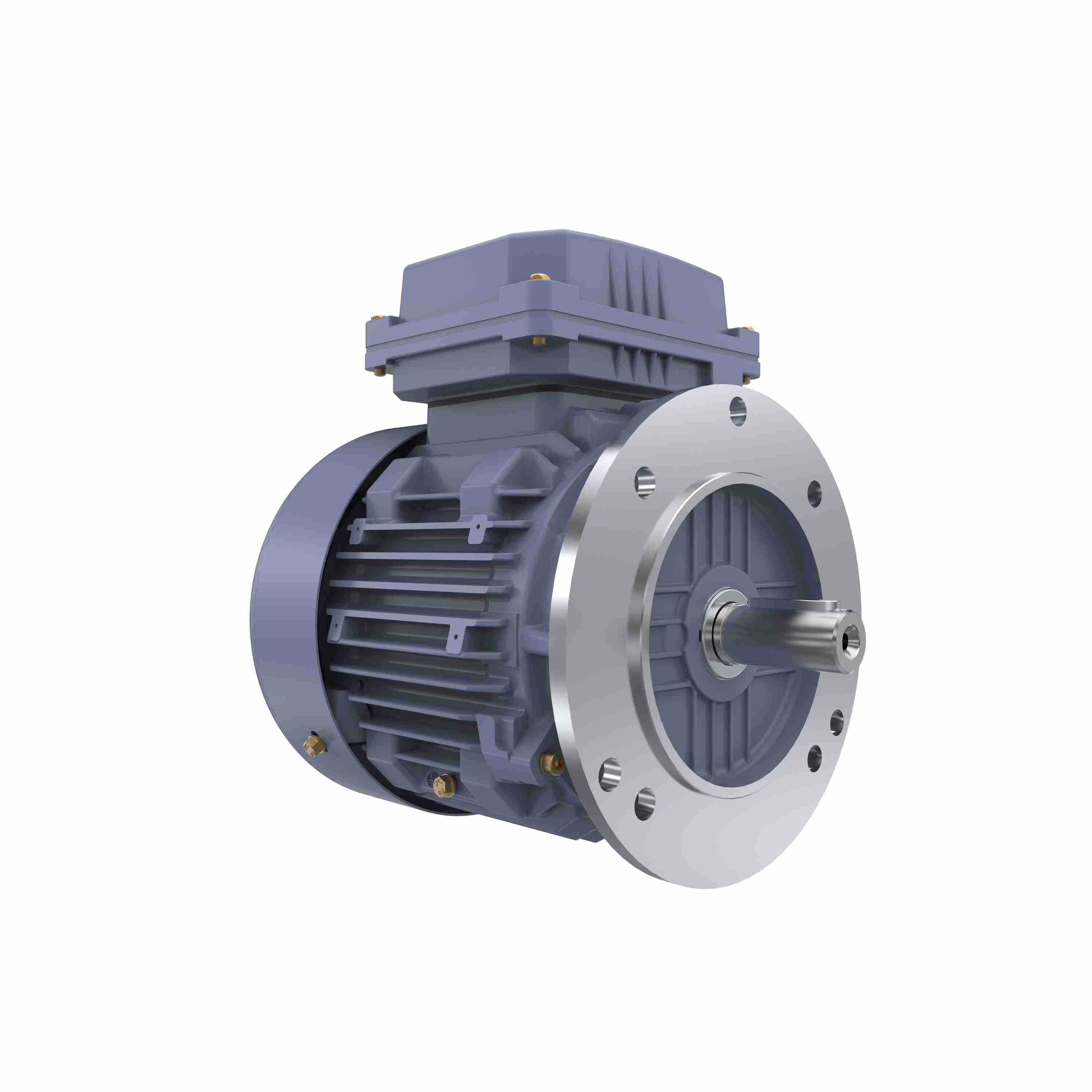 Marathon Electric Cast Iron Motor, 1 HP, 3 Ph, 50 Hz, 400 V, 1000 RPM, 90S Frame, TEFC