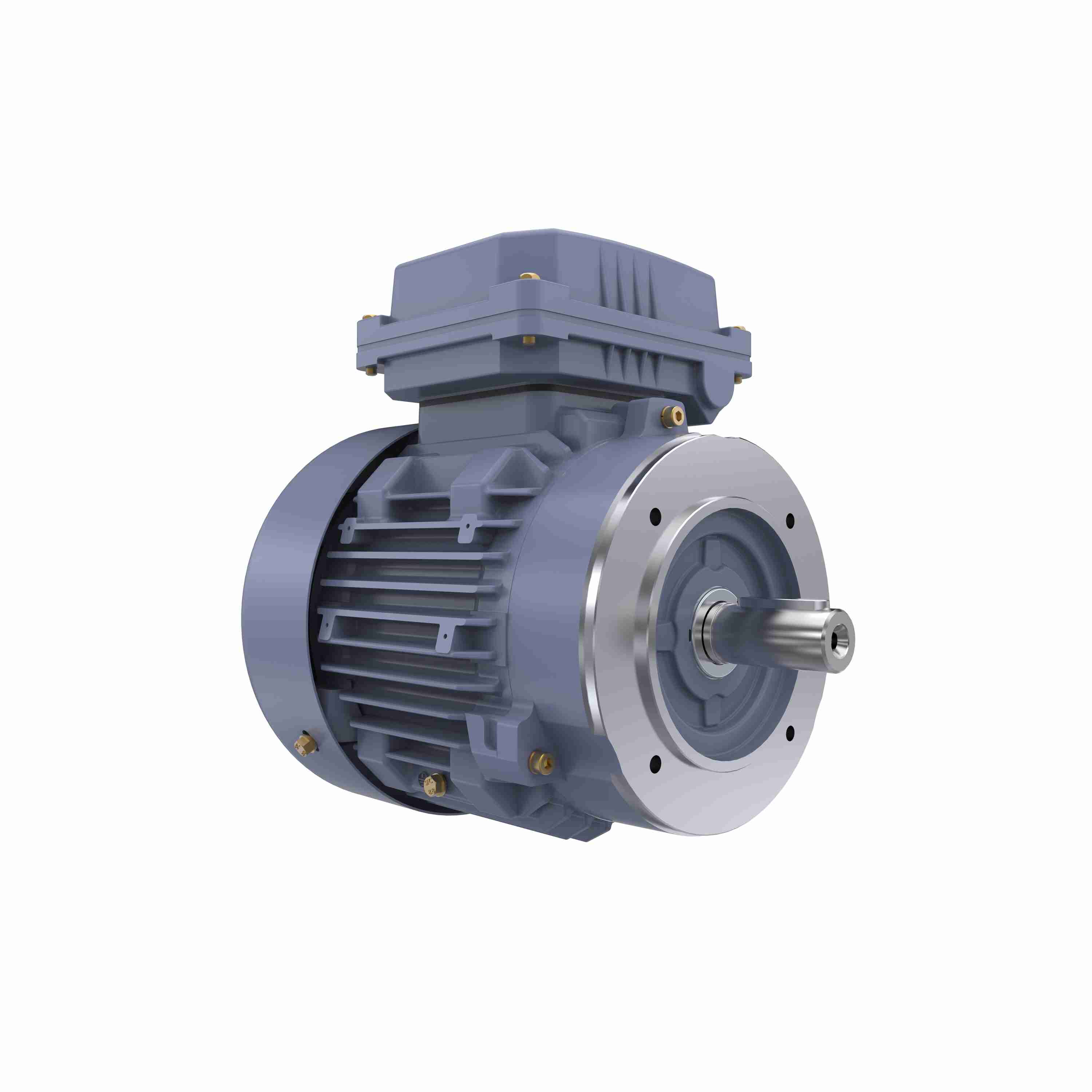 Marathon Electric Cast Iron Motor, 1.50 HP, 3 Ph, 50 Hz, 400 V, 1500 RPM, 90S Frame, TEFC