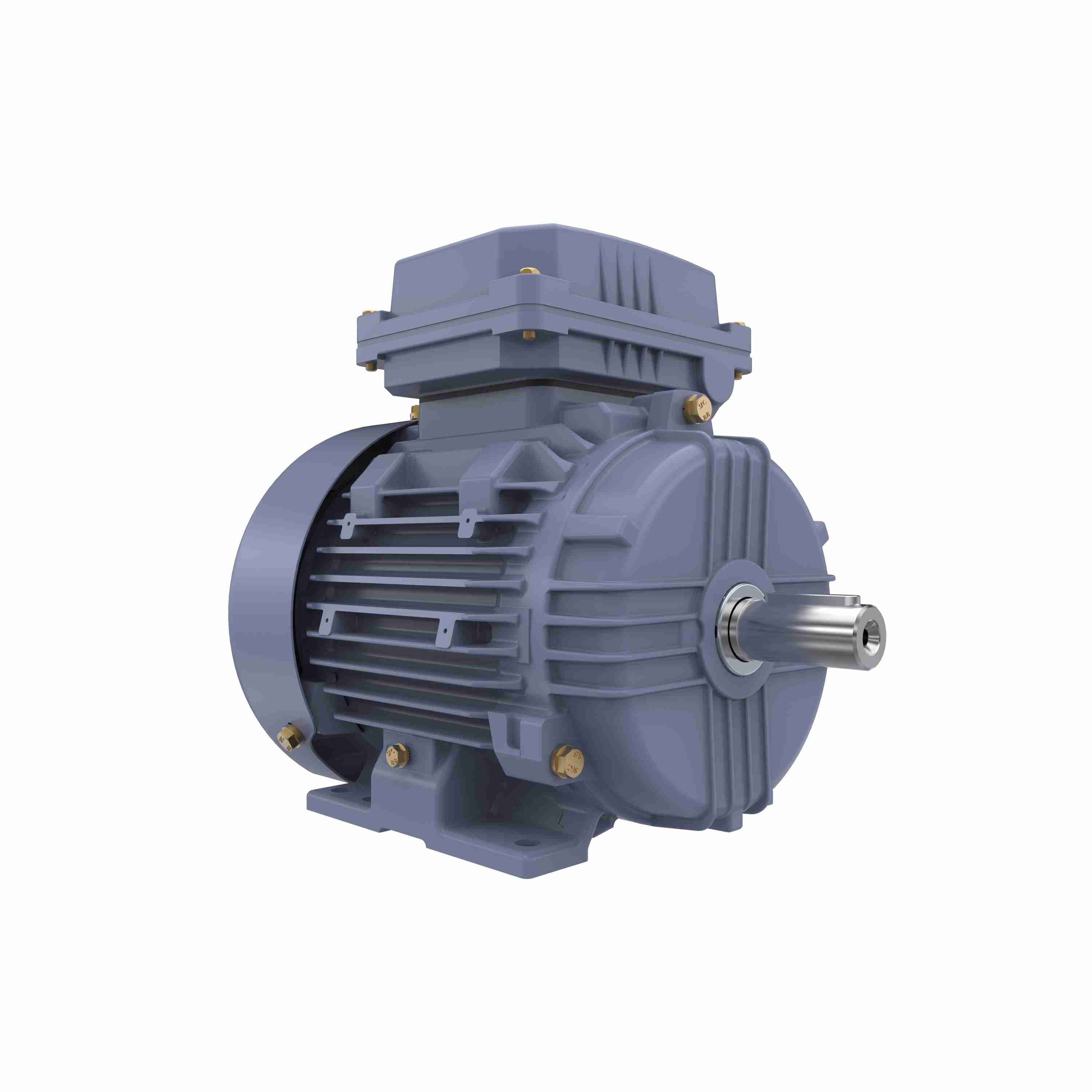 Marathon Electric Cast Iron Motor, 2 HP, 3 Ph, 50 Hz, 400 V, 1500 RPM, 90L Frame, TEFC