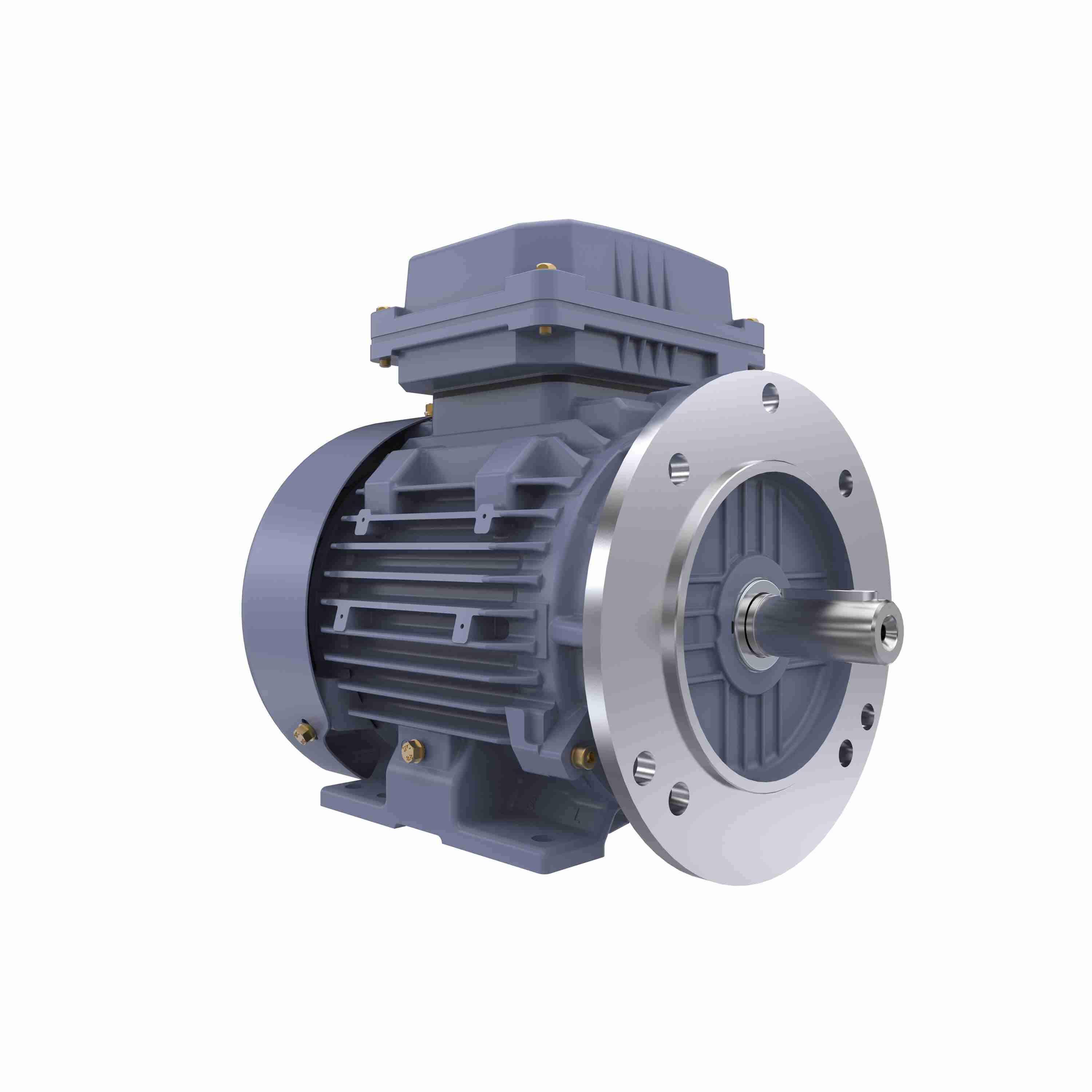 Marathon Electric Cast Iron Motor, 1.50 HP, 3 Ph, 50 Hz, 400 V, 1000 RPM, 90L Frame, TEFC
