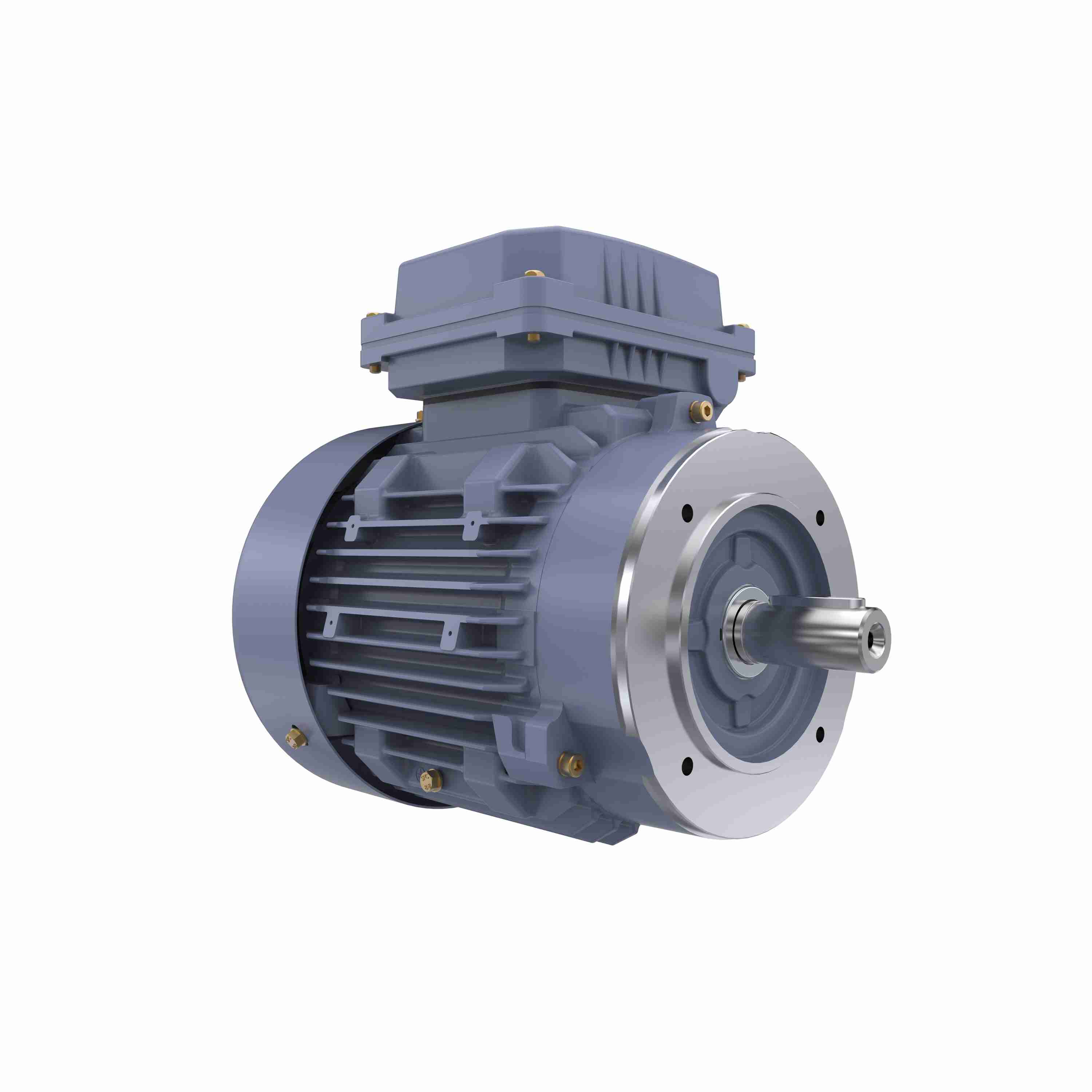 Marathon Electric Cast Iron Motor, 1.50 HP, 3 Ph, 50 Hz, 400 V, 1000 RPM, 90L Frame, TEFC