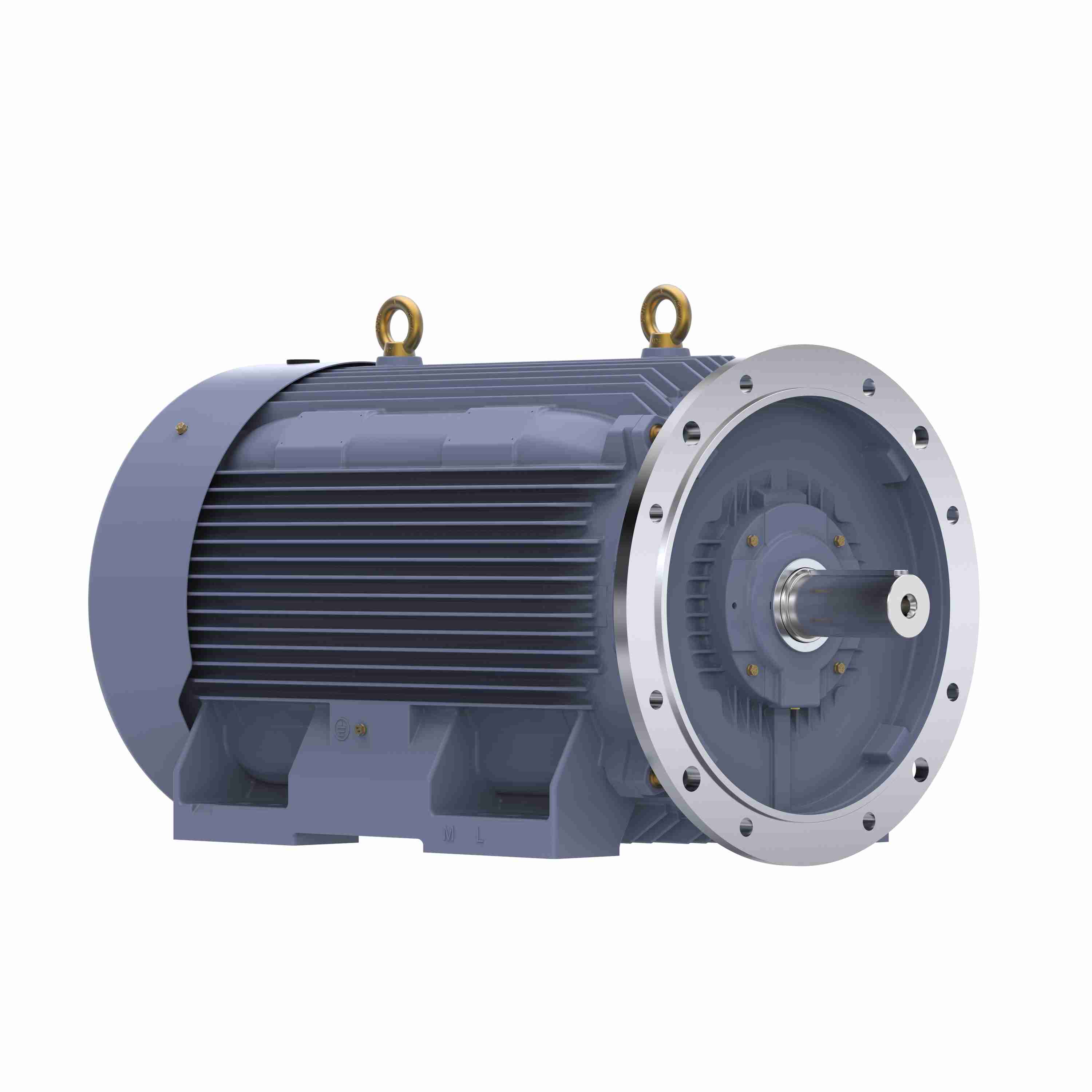 Marathon Electric Cast Iron Motor, 120 HP, 3 Ph, 50 Hz, 400 V, 750 RPM, 315L Frame, TEFC
