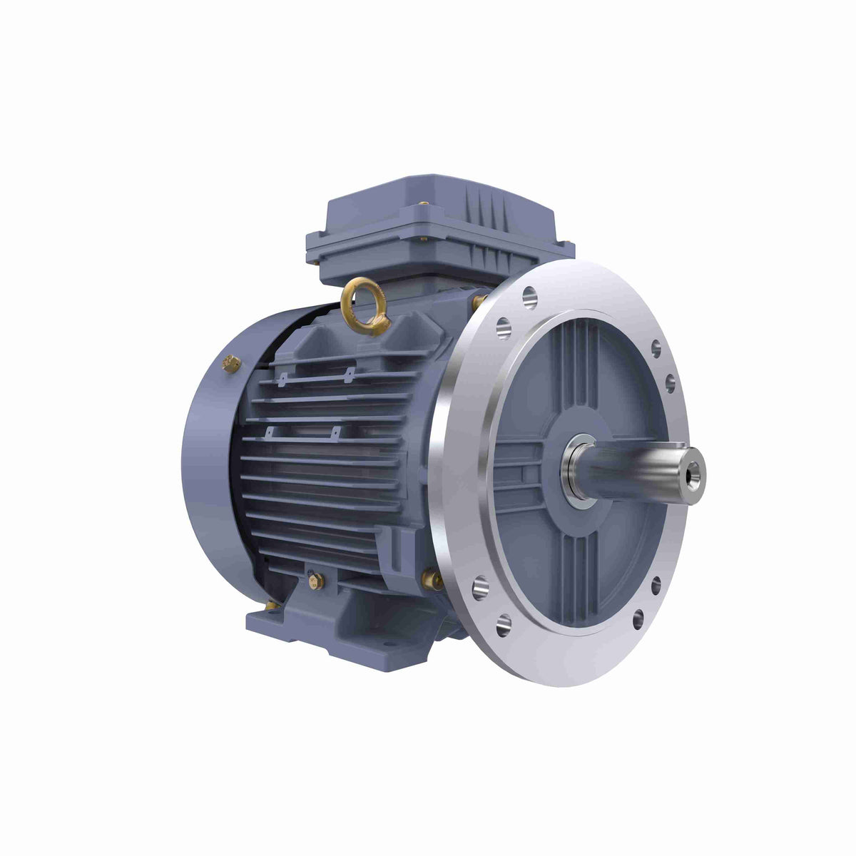 Marathon Electric Cast Iron Motor, 10 HP, 3 Ph, 50 Hz, 400 V, 3000 RPM, 132S Frame, TEFC