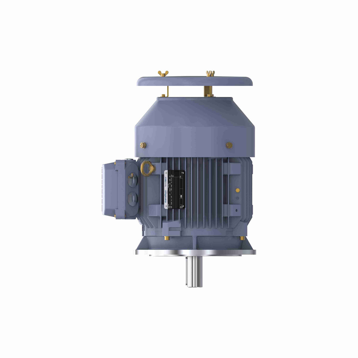 Marathon Electric Cast Iron Motor, 4 HP, 3 Ph, 50 Hz, 400 V, 1000 RPM, 132S Frame, TEFC