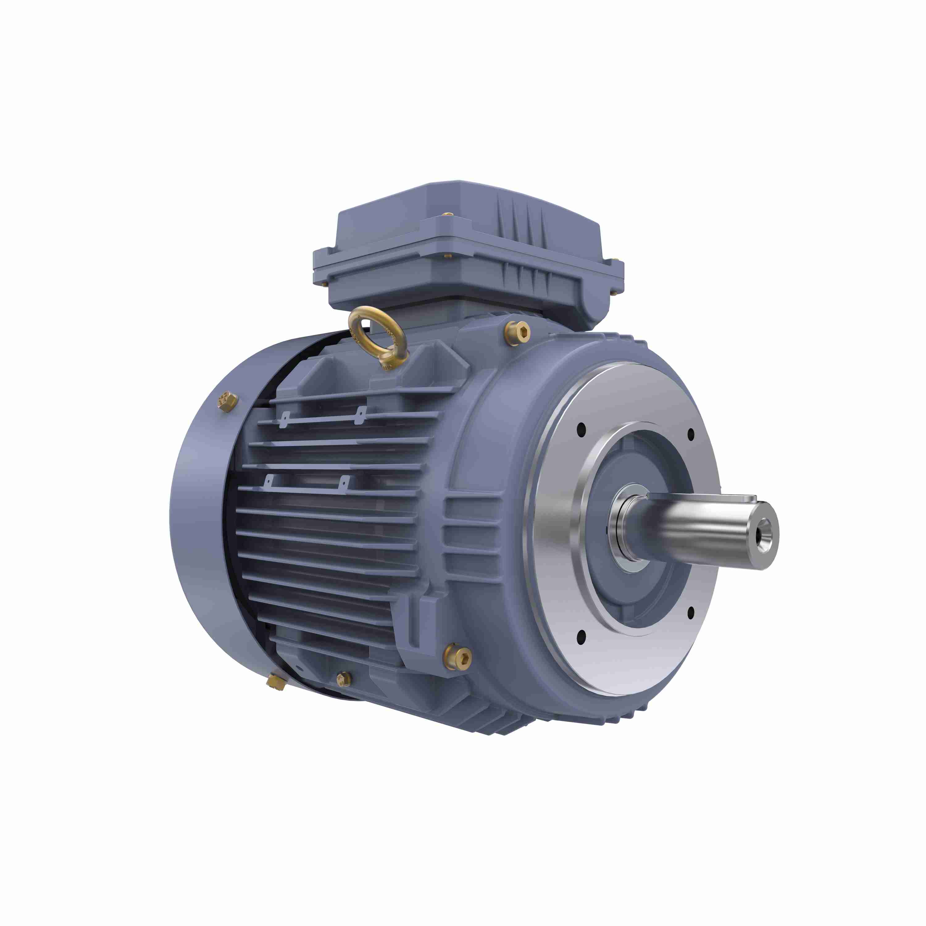Marathon Electric Cast Iron Motor, 7.50 HP, 3 Ph, 50 Hz, 400 V, 1500 RPM, 132S Frame, TEFC