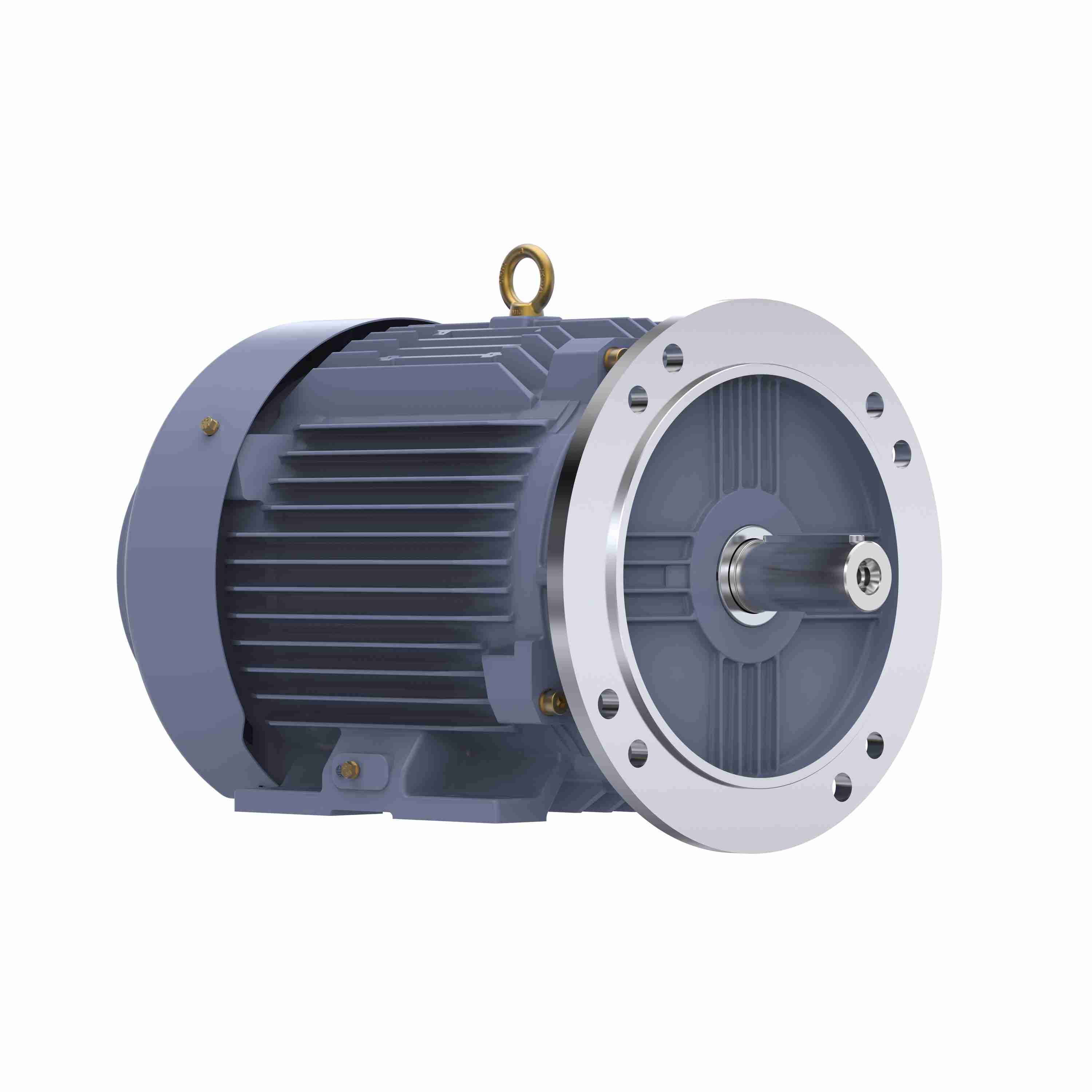 Marathon Electric Cast Iron Motor, 10 HP, 3 Ph, 50 Hz, 400 V, 1500 RPM, 132M Frame, TEFC
