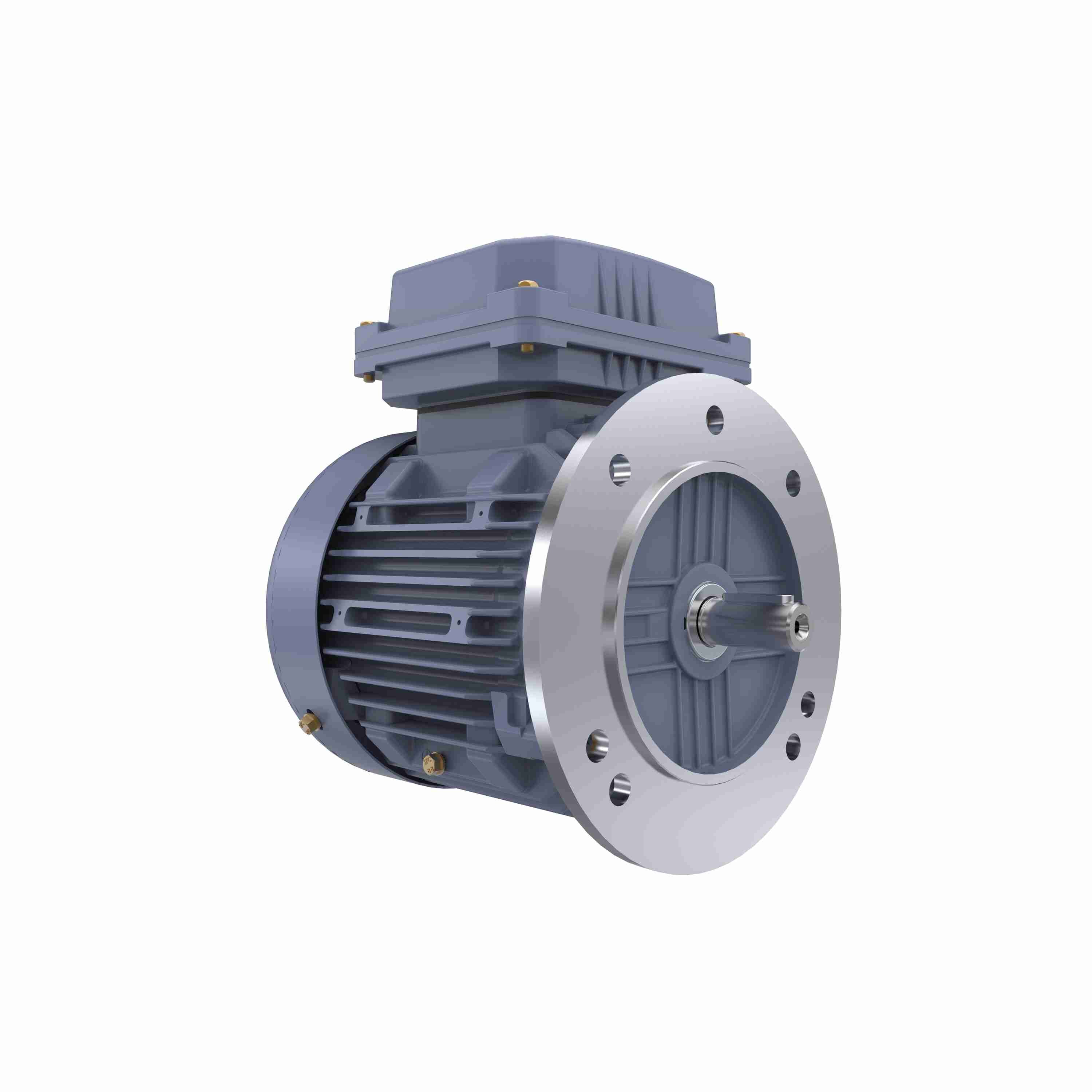 Marathon Electric Cast Iron Motor, 1 HP, 3 Ph, 50 Hz, 400 V, 1500 RPM, 80M Frame, TEFC