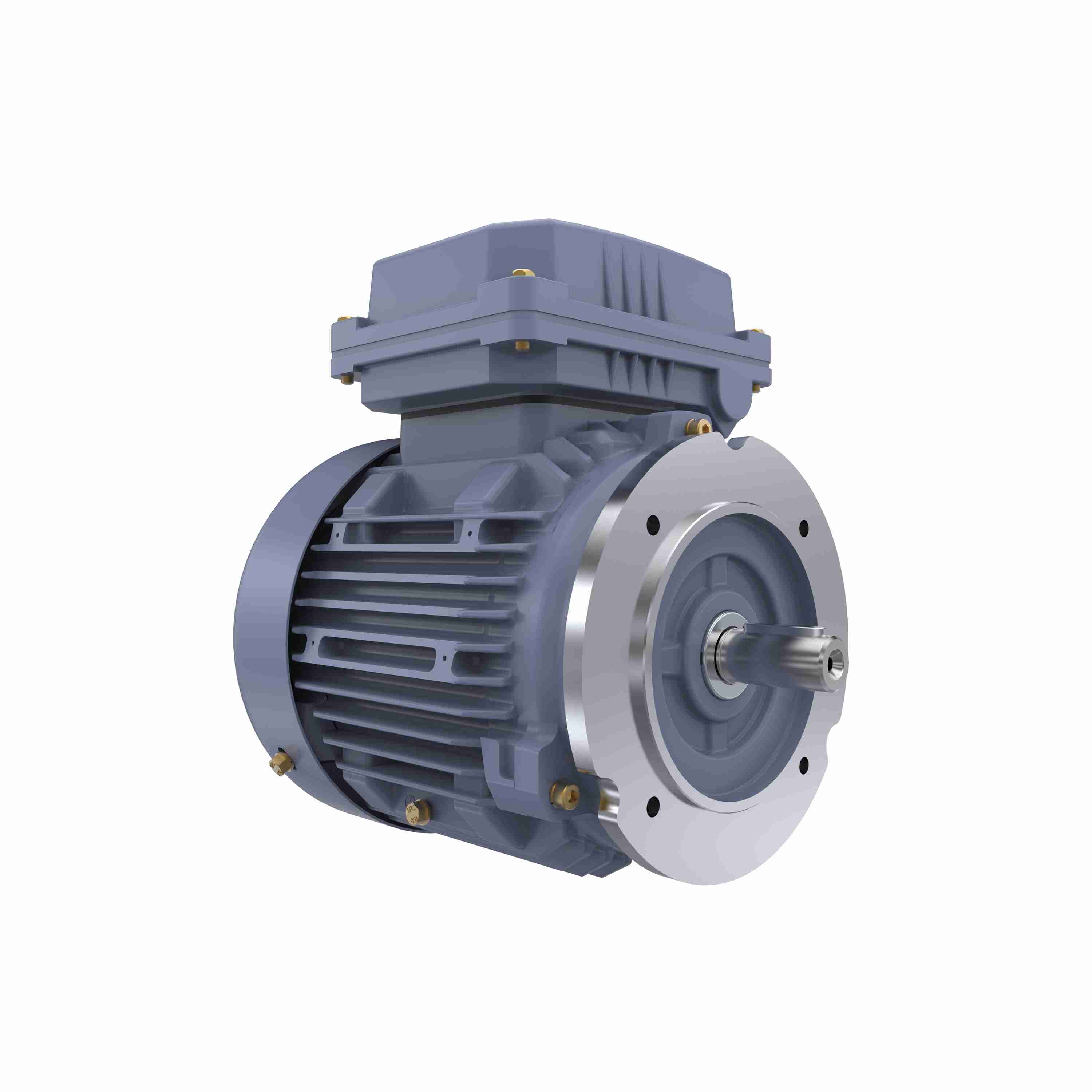 Marathon Electric Cast Iron Motor, 1 HP, 3 Ph, 50 Hz, 400 V, 1500 RPM, 80M Frame, TEFC