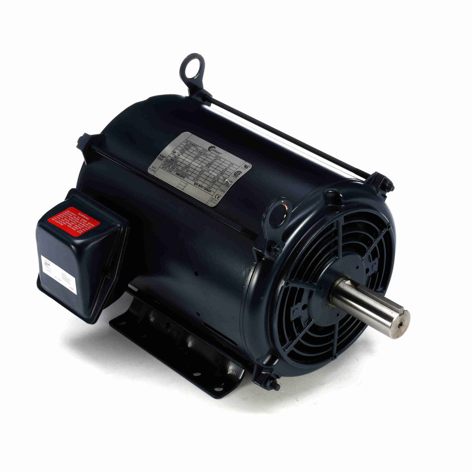 Marathon Electric Explosion Proof Motor, 5 HP, 3 Ph, 60 Hz, 575 V, 1800 & 1800 RPM, 184TC Frame, EPFC