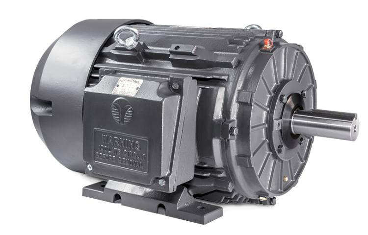 0.12 HP Three Phase TEFC Aluminum Electric Motor, 56B3 Frame, 1800 RPM, Premium Efficiency BL3-AL-TF-56B3-4-B-D-.12