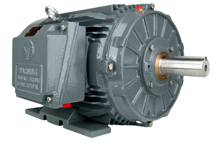 1.5 HP Three Phase TEFC Stainless Steel Electric Motor, 143TC Frame, 1800 RPM, Premium Efficiency SS3-TF-143TC-4-D-1