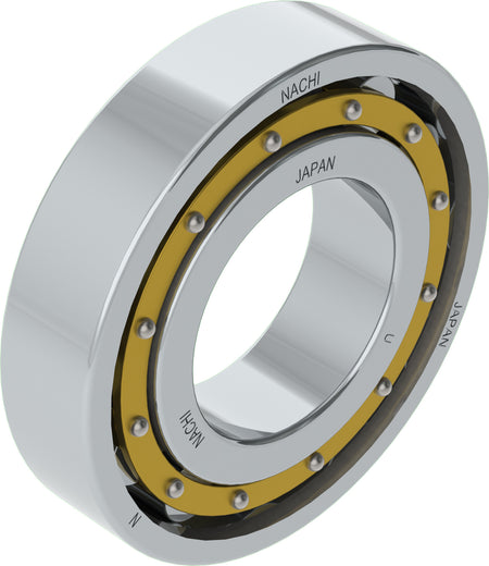 Nachi N313MC3 Cylindrical Roller Bearing - Single Row with Brass Cage