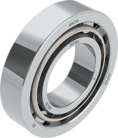 Nachi NU211 Cylindrical Roller Bearing - Single Row with Steel Cage