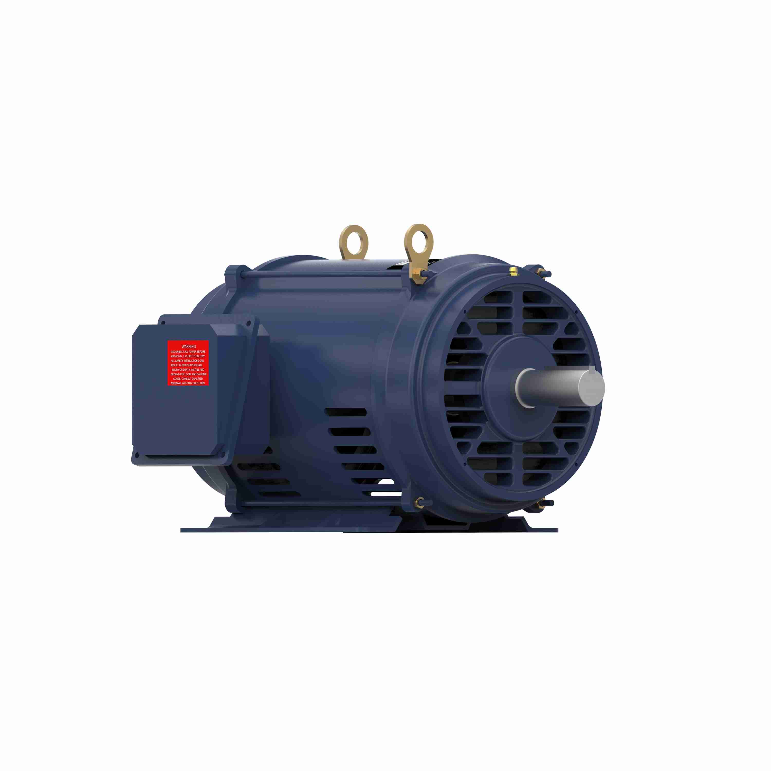 Marathon Electric General Purpose Motor, 15 HP, 3 Ph, 60 Hz, 200 V, 1800 & 1800 RPM, 254T Frame, DP