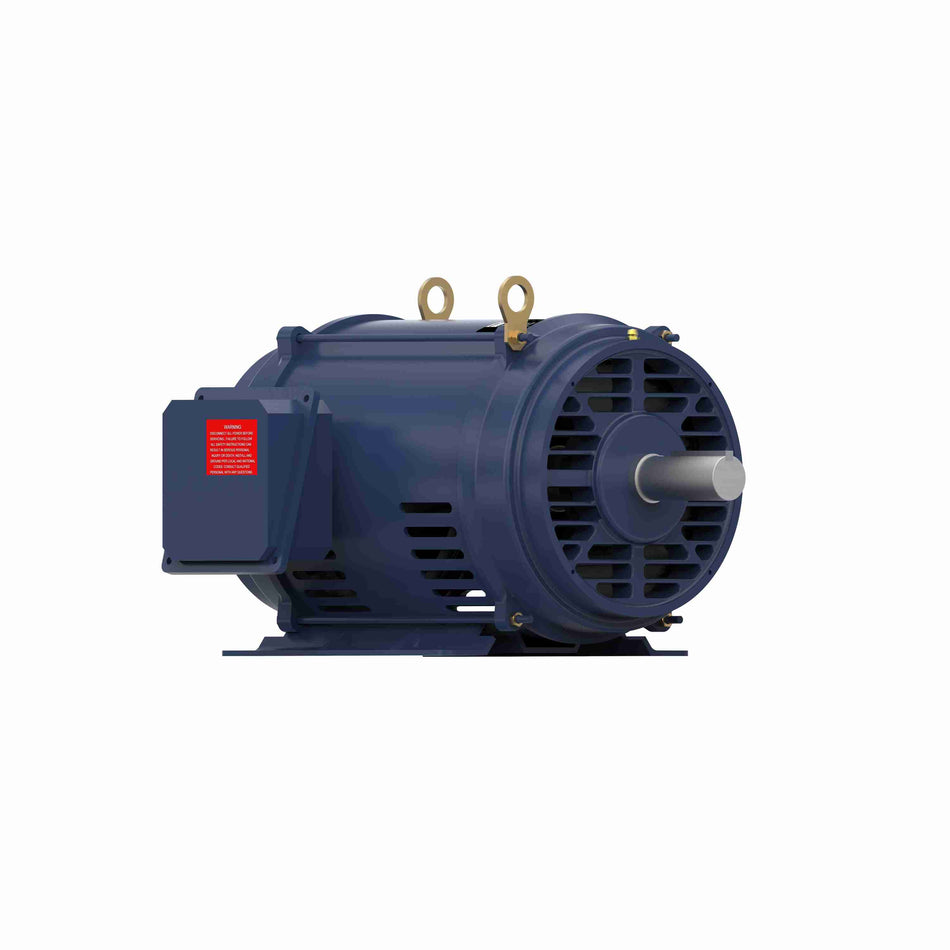 Marathon Electric General Purpose Motor, 15 HP, 3 Ph, 60 Hz, 200 V, 1800 & 1800 RPM, 254T Frame, DP